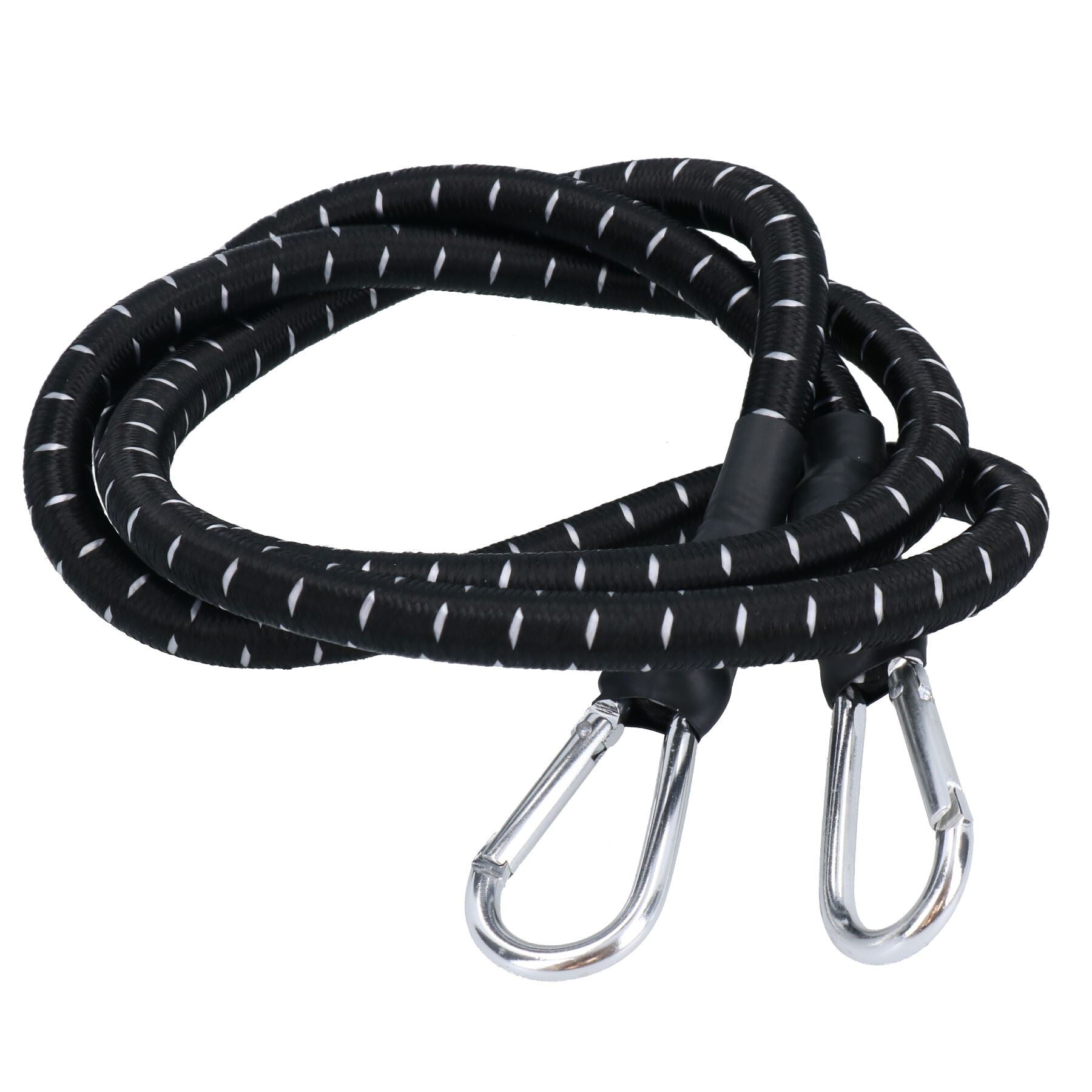 Sangle élastique de 60 po avec mousquetons en métal et support de fixation pour attache