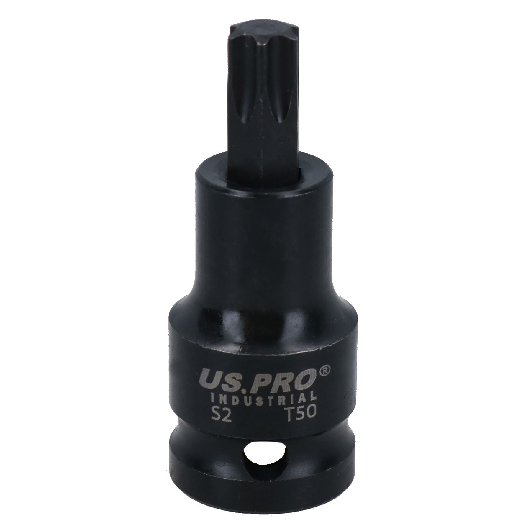T50 x 53 mm 1/2 Zoll Antrieb, kurzer Schlag-Torx-/Stern-Steckschlüssel