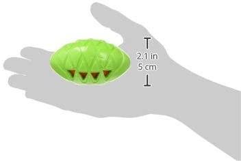 Mini Tough Crunch Rugbyball Kleine Hunde Spielzeit Spielzeug Hund Geschenk 9cm