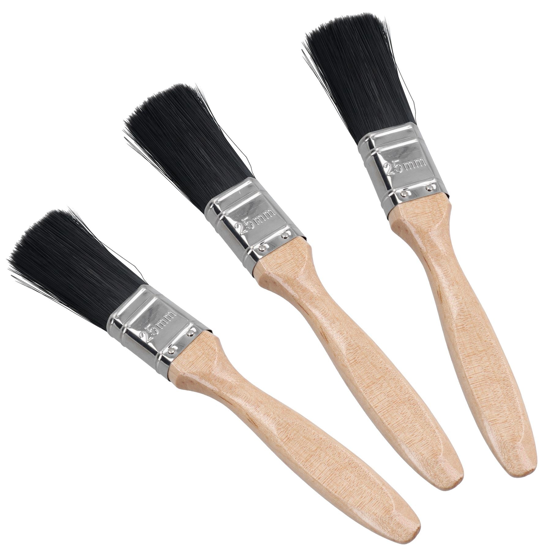 1" 1.5" 2" Paint Brush Painters And Decorators Decorating With Wooden Handles