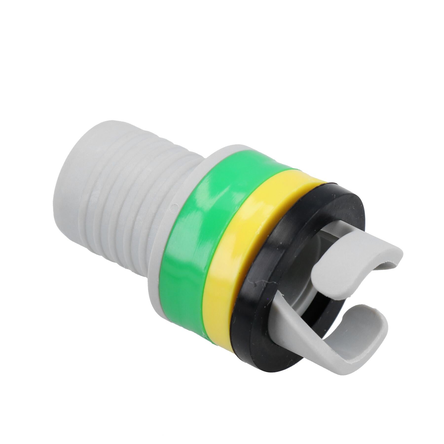 Adaptateur de valve de gonflage universel pour bateau gonflable pour pompe à air à pied Kayak