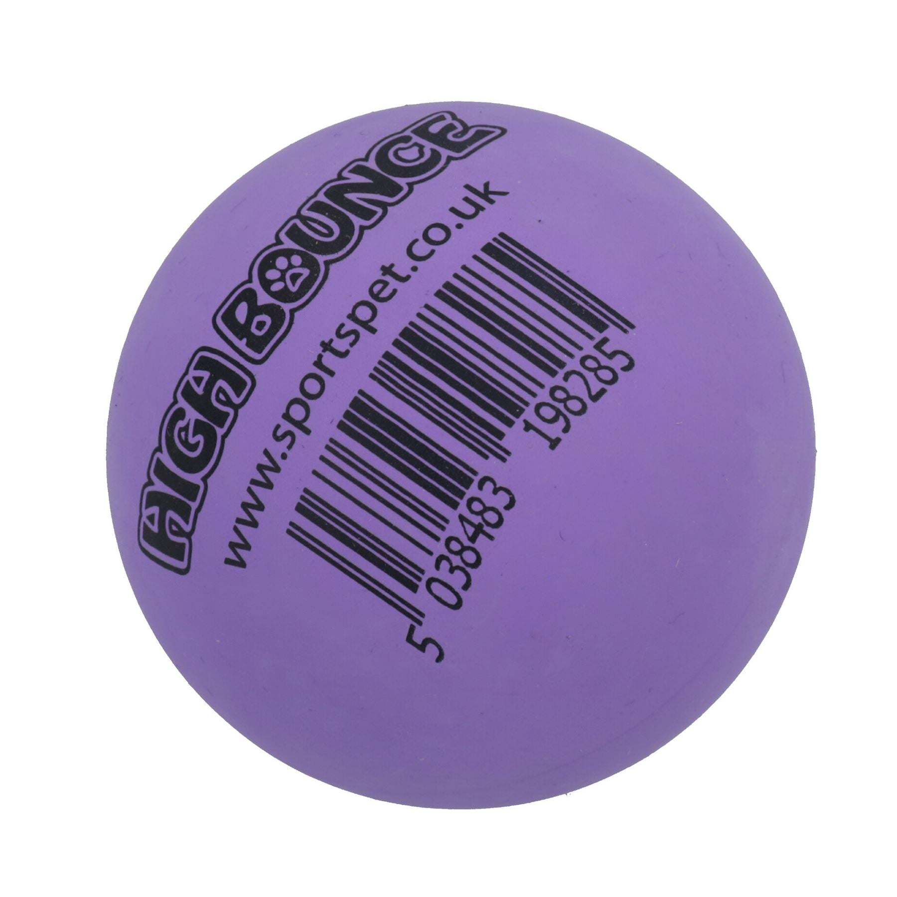 Einzelball mit hoher Sprungkraft, hochwertige, ungiftige Gummibälle, für Hunde, zum Spielen, verschiedene Farben