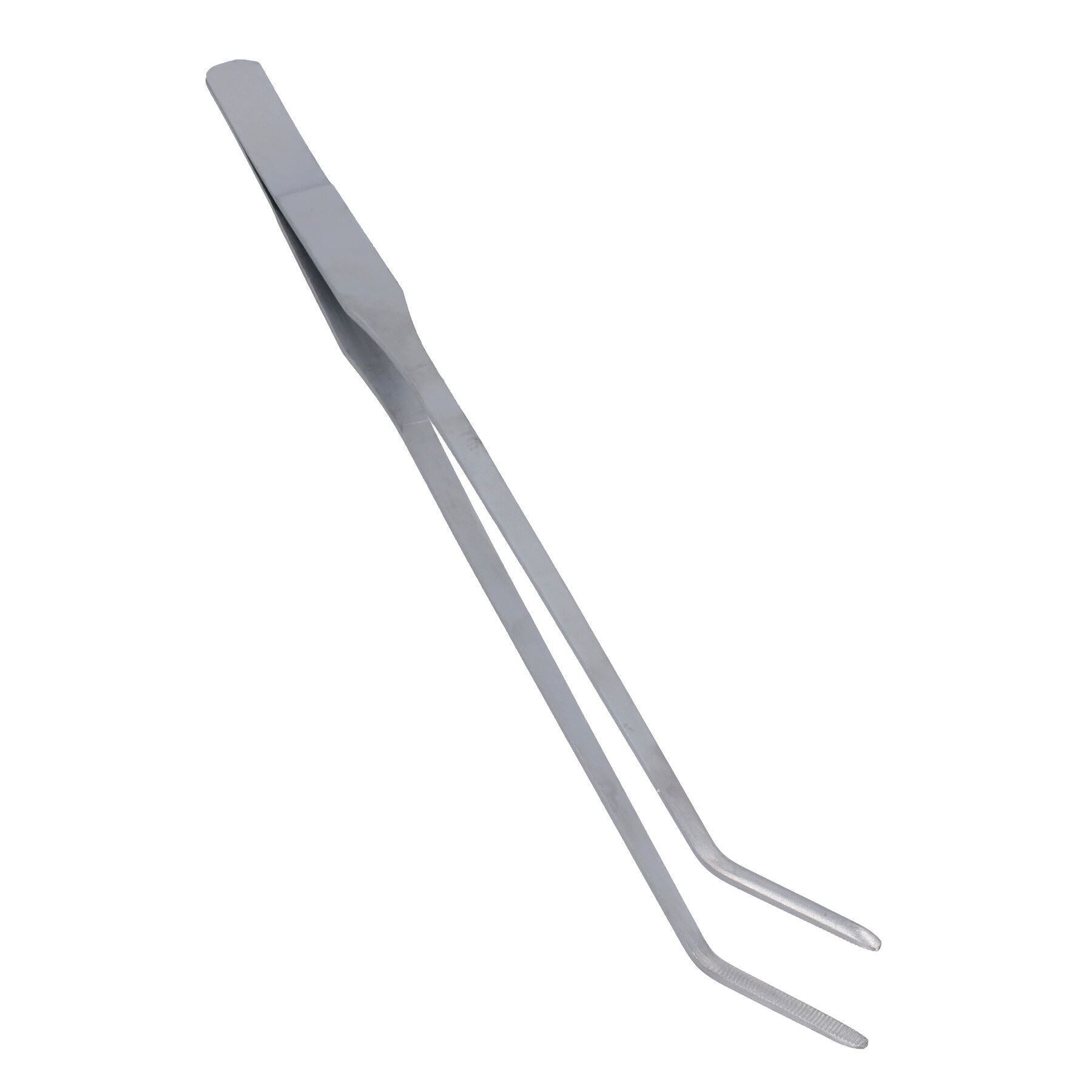 27 cm lange gebogene Pflanzenpinzette für Aquarien, Aquarien, Reinigungswerkzeug