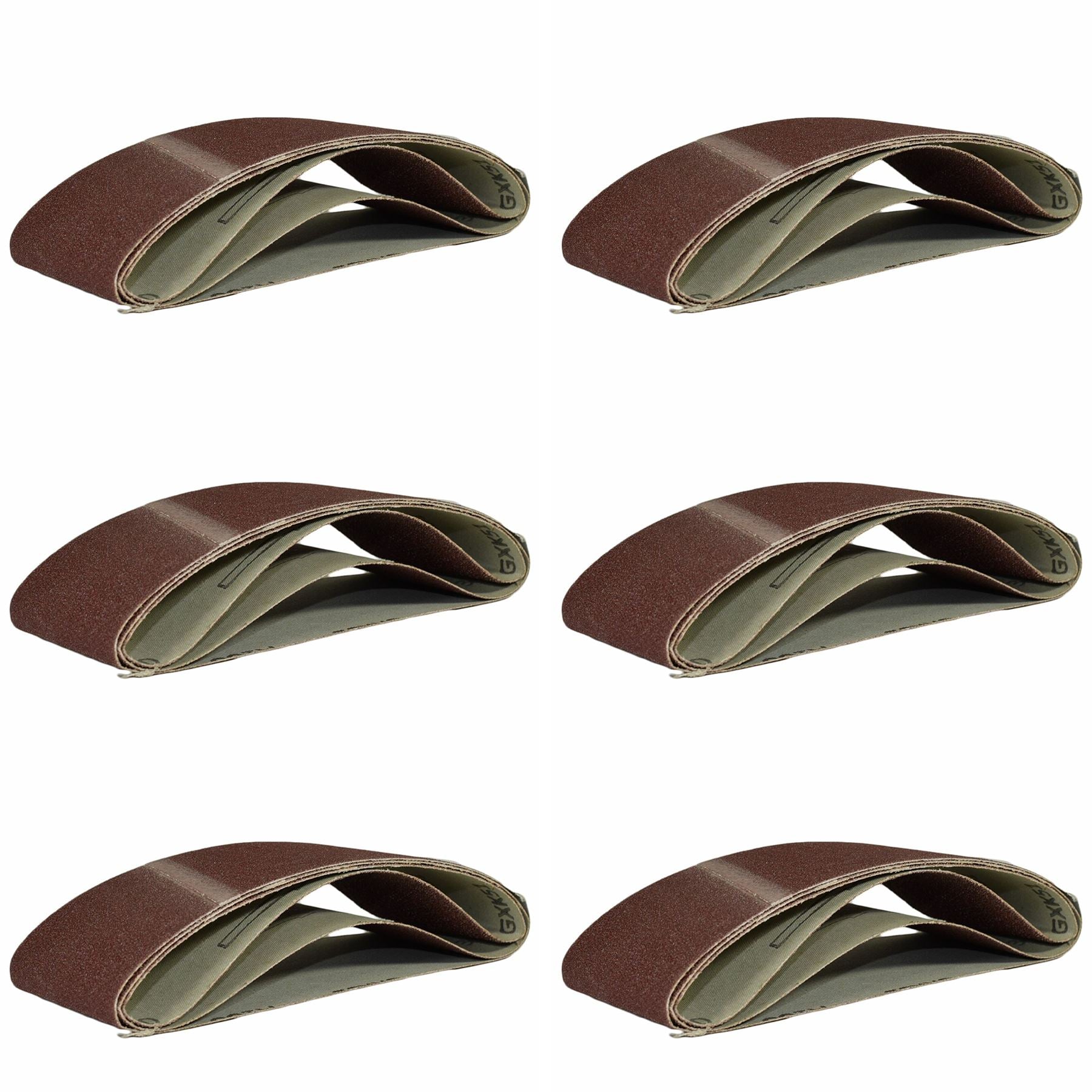 Bandes abrasives à grains mixtes 457 mm x 75 mm Bande de ponceuse Power File