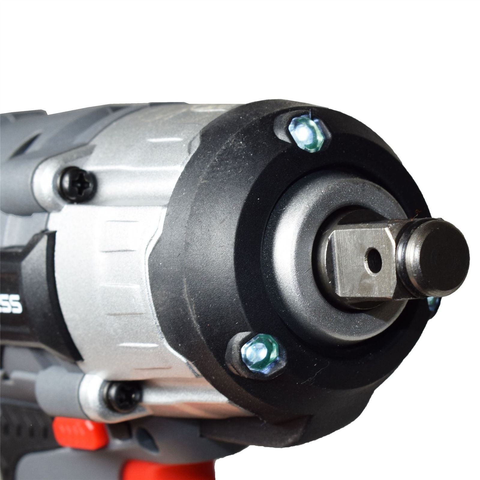 Pistolet à percussion sans fil à batterie Li-ion 18 V 1/2" et 10 douilles à chocs profondes MM