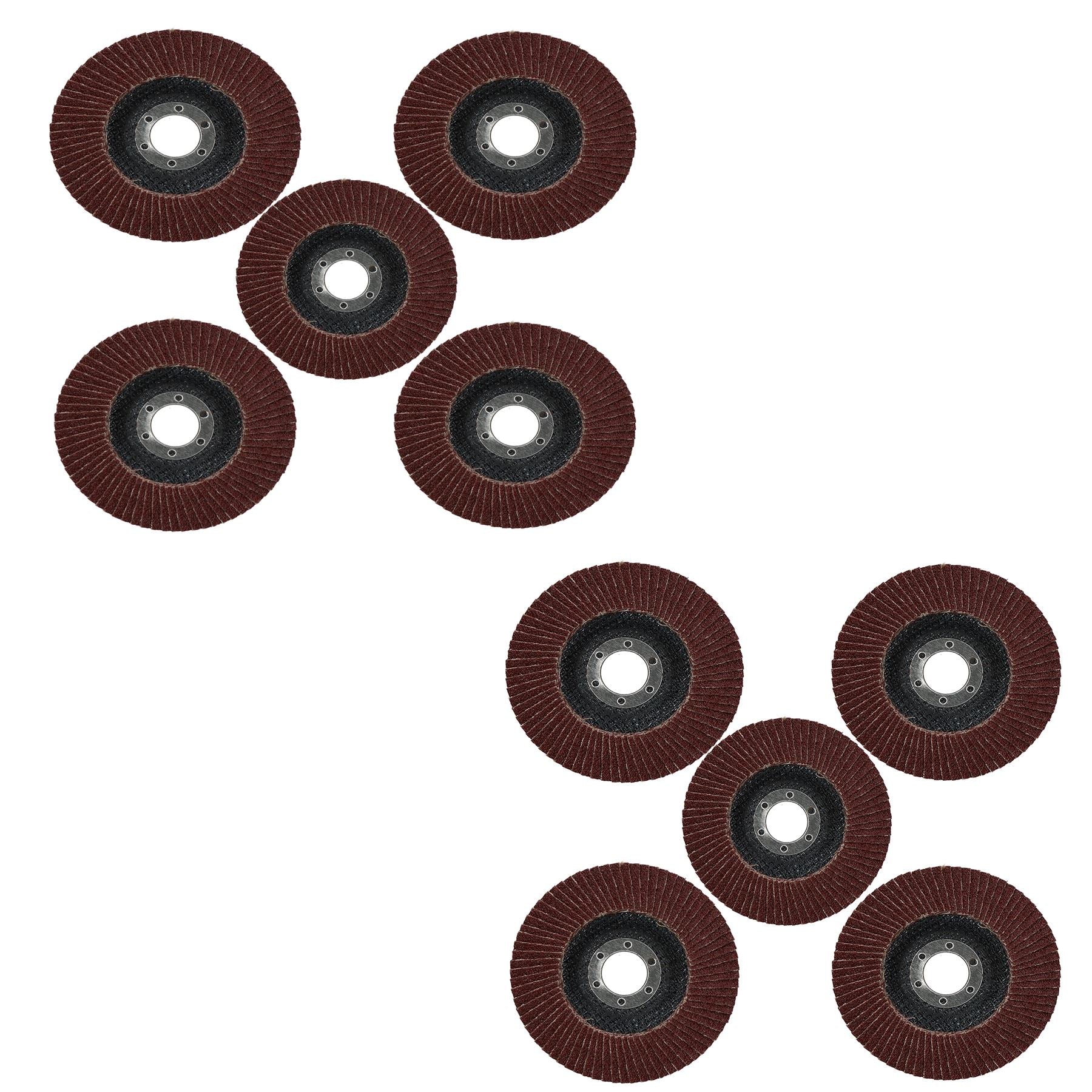 40 / 60 / 80 Grit Flap Discs Schleifen Schleifen Für 4-1/2 "Winkelschleifer