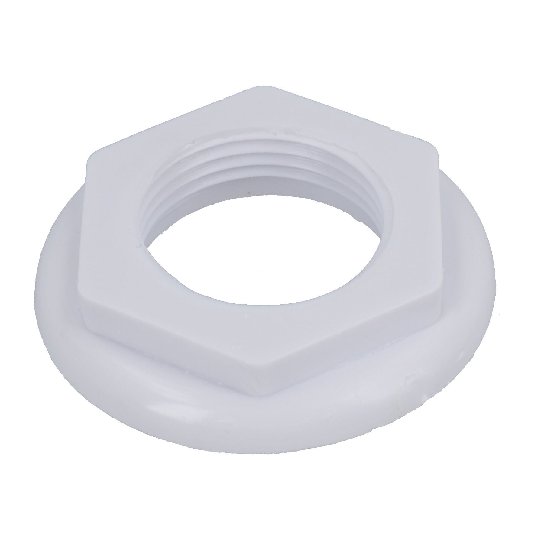 1" BSP Kunststoff-Hautdurchführung für Rumpfmontage, 19 mm und 25 mm Schlauchanschluss, Bilgenpumpenablauf