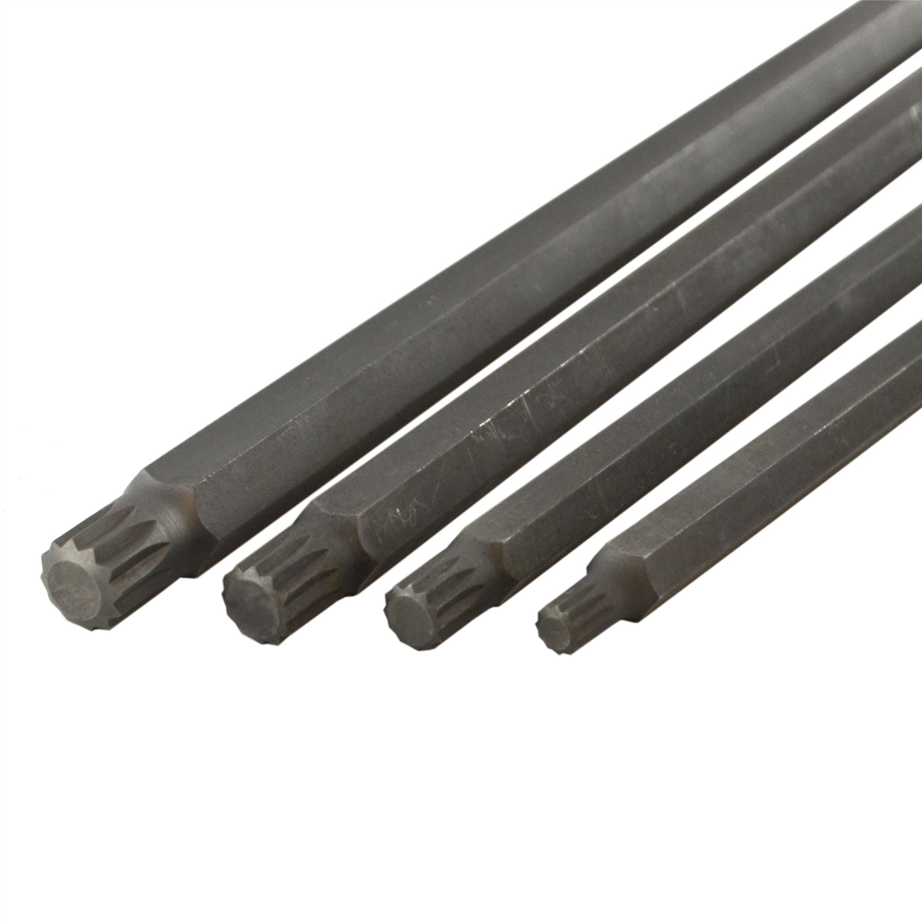 Douilles à embouts cannelés extra longs 1/2" pour arbres de transmission VW Audi M8 - M14 Bergen
