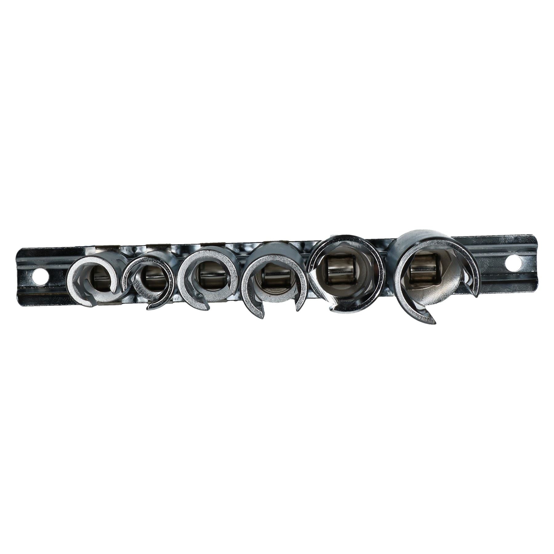Douilles d'accès difficiles pour tuyaux d'injection diesel ABS, entraînement 3/8", métriques 10 - 19 mm