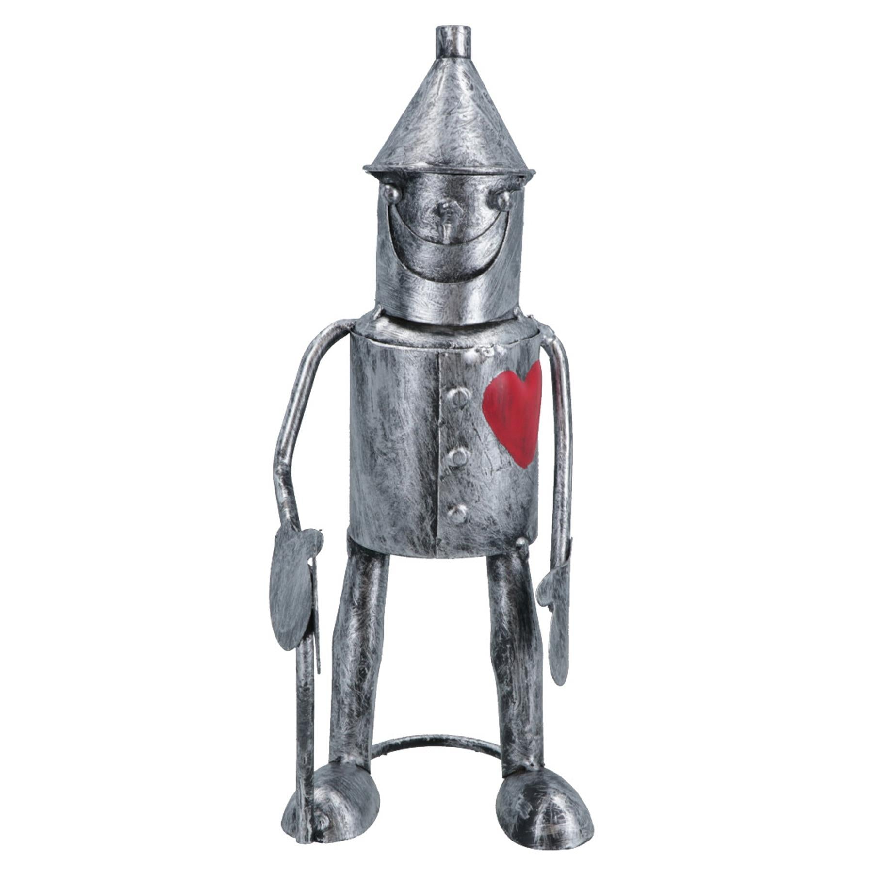 Tin Man Garden Ornament Lawn Art Sculpture Statue Yard Home Decor Small