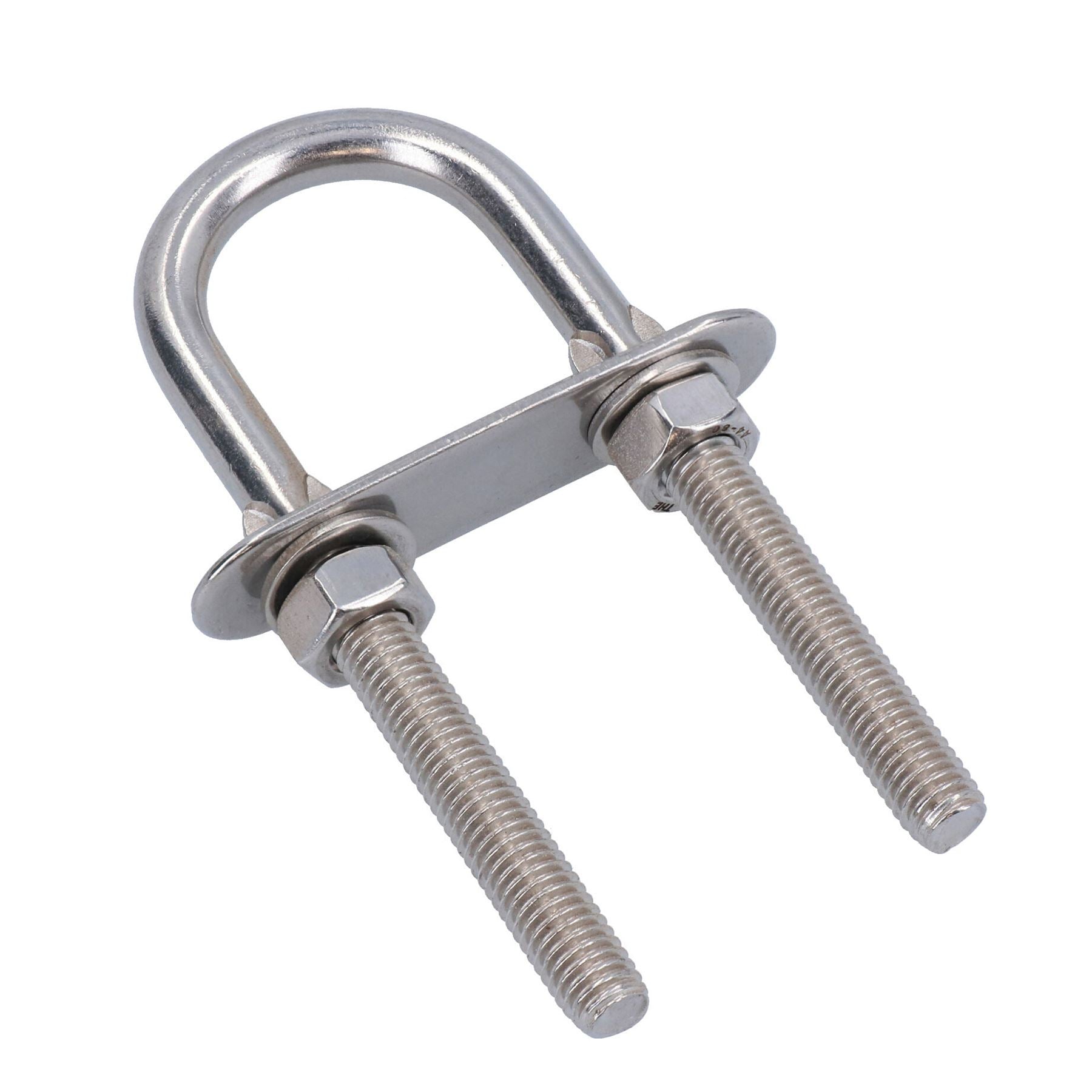 Boulons en U / Boulons en N M8 28 mm x 94 mm en acier inoxydable de qualité marine pour remorque de bateau