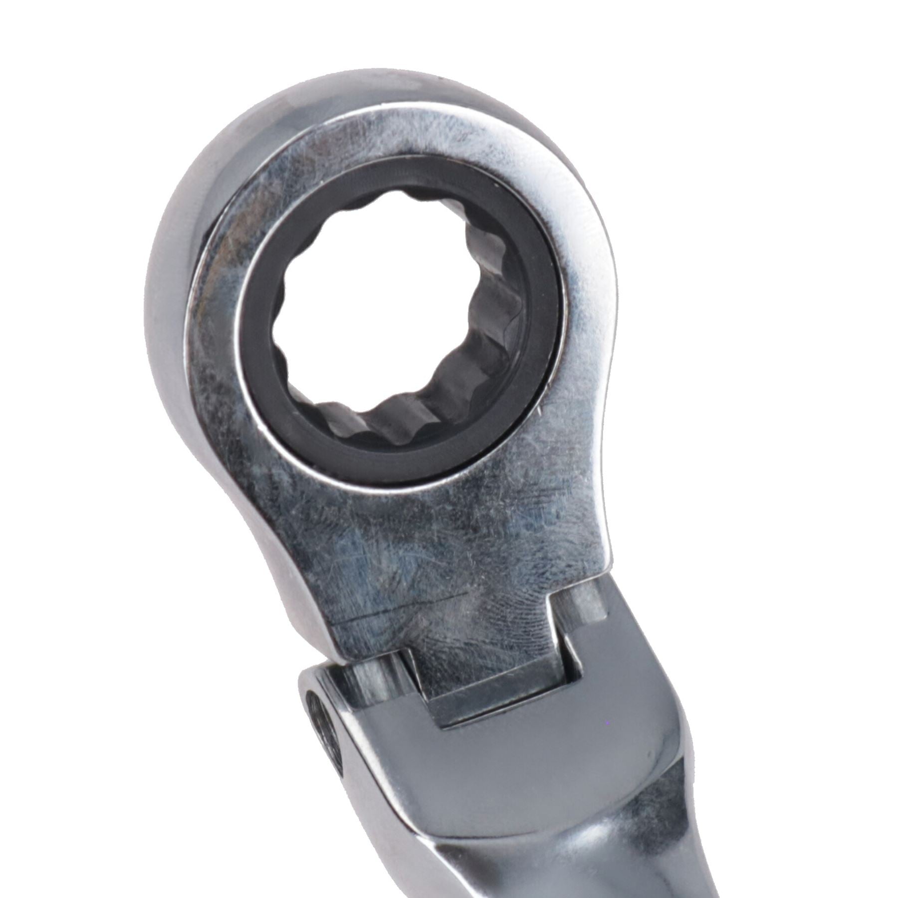 MM Metric Flexible Combination Ratchet Spanner Wrench Bi-Hex 12 Sided 72 Teeth