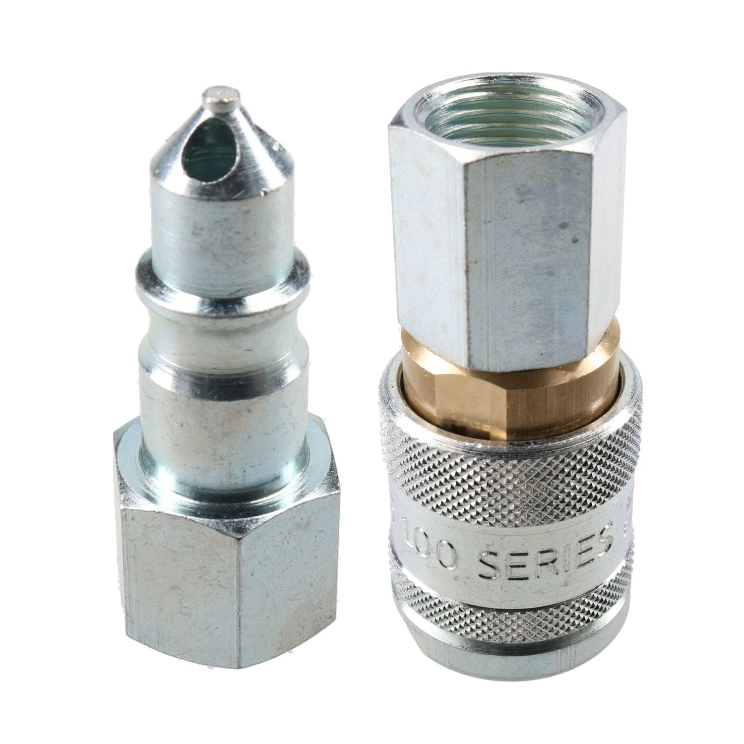PCL 100 Serie Buchsenkupplung 1/2" BSP & 3/8" BSP Außenluftanschluss Innengewinde