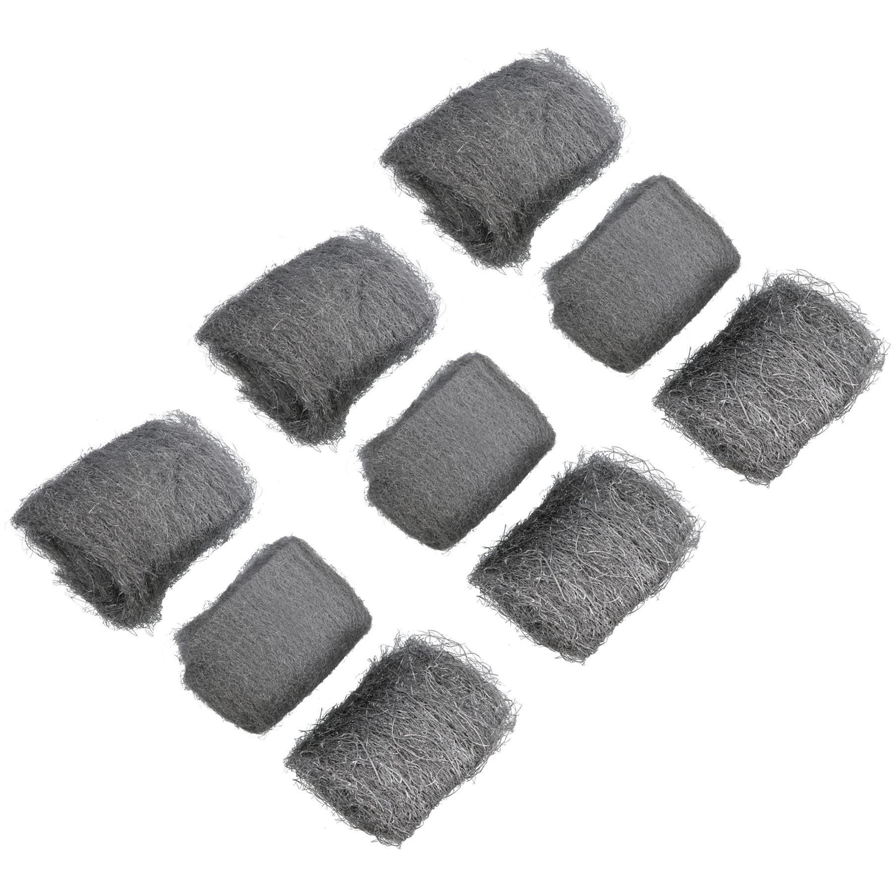 Assorted Steel Wire Wool Coarse Medium Fine for Sanding Smoothing Removal