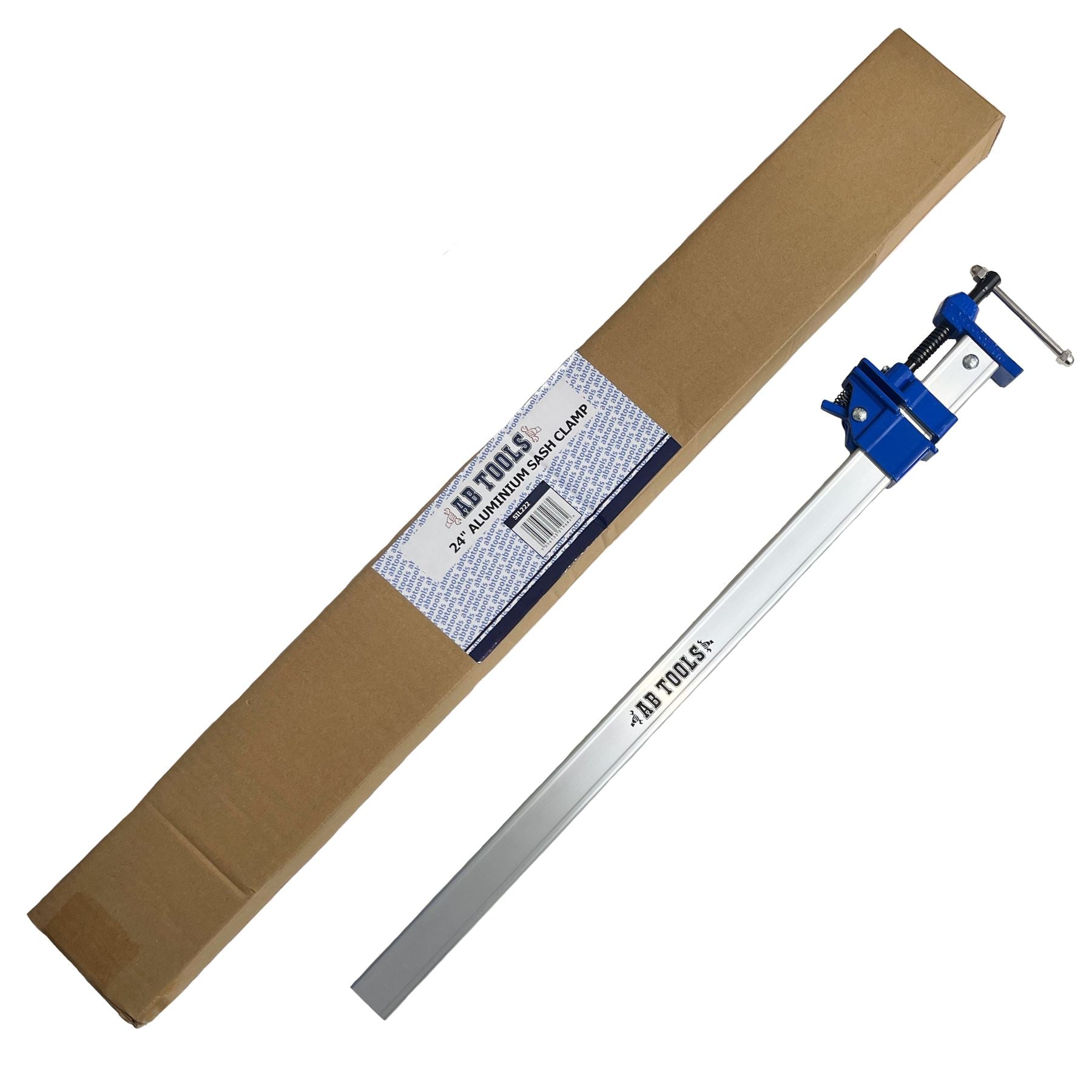 24" 600mm Aluminium Sash Clamp Grip Bench Work Holder vice Slide Clamp