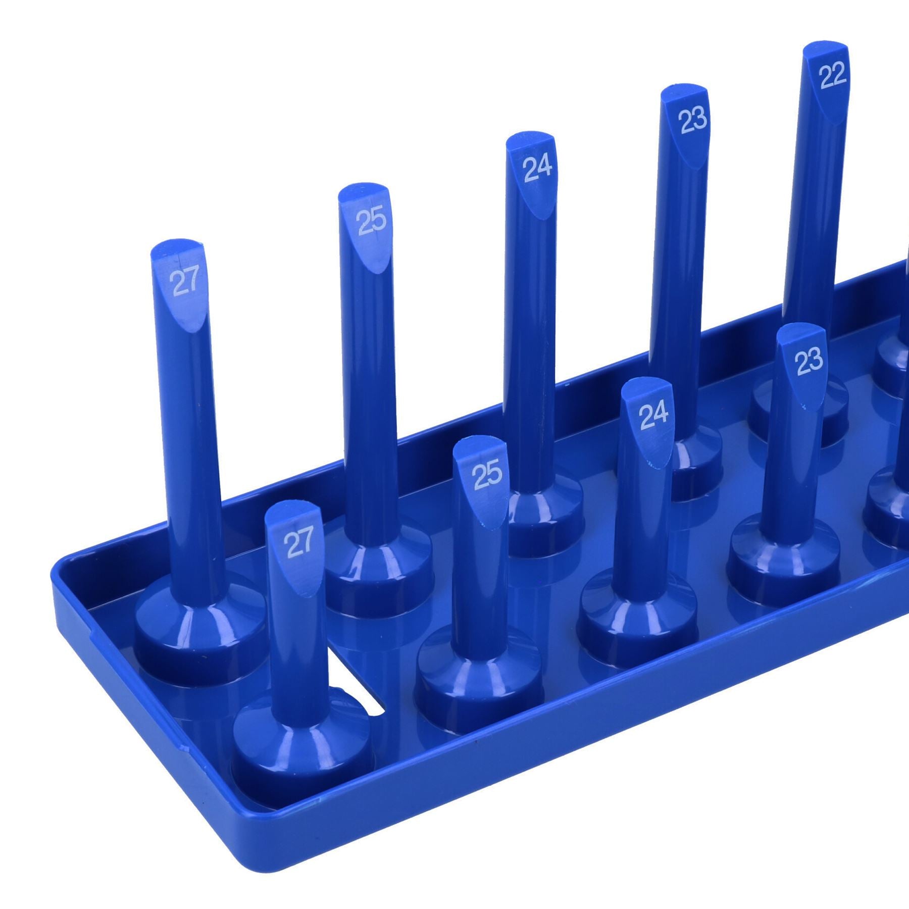 Support de plateau à douilles pour douilles profondes peu profondes métriques 1/4", 3/8", 1/2" AT348