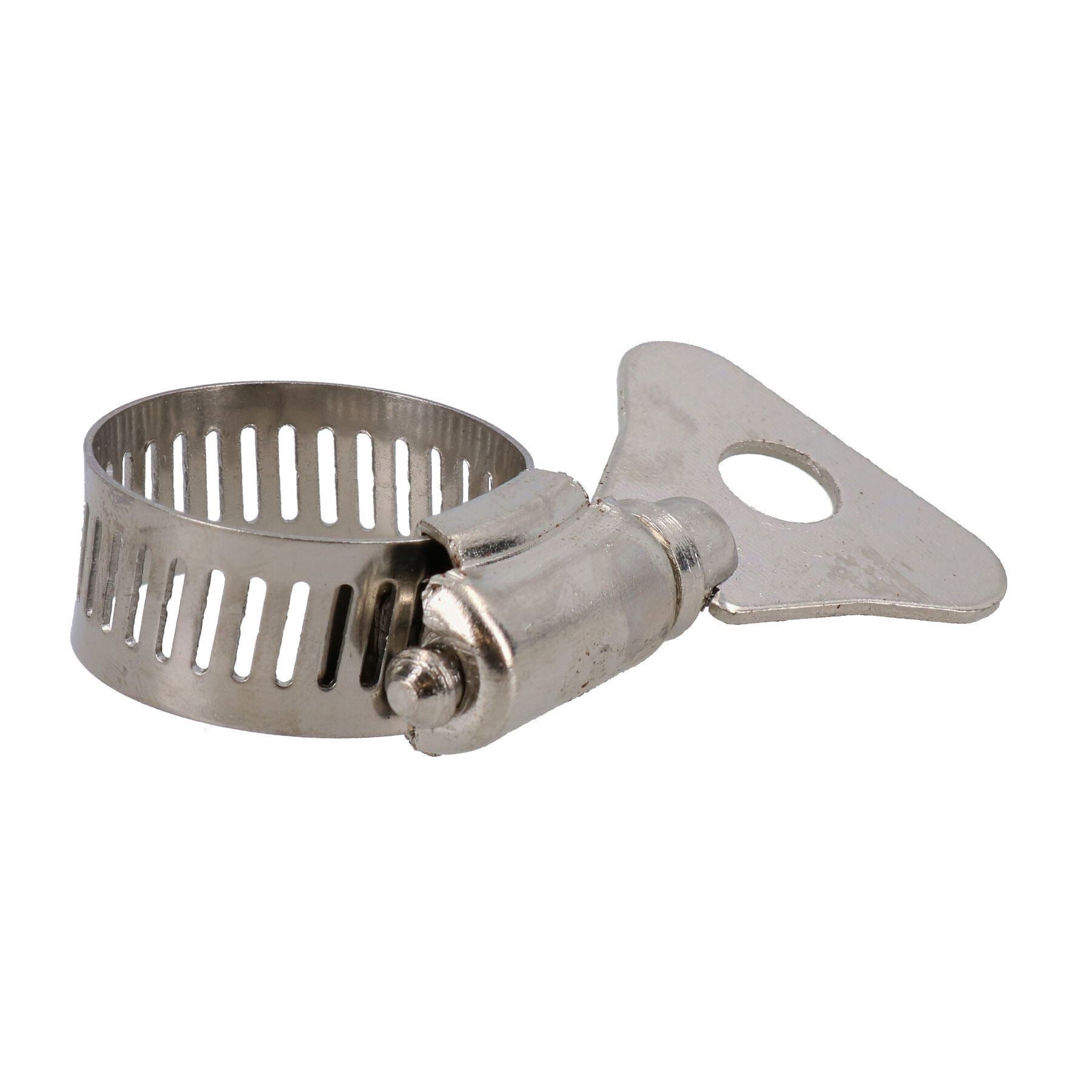 Flügelklemmen für Teichschläuche aus Edelstahl, 16–25 mm, zur Sicherung des Teichschlauchs, 2 Stück