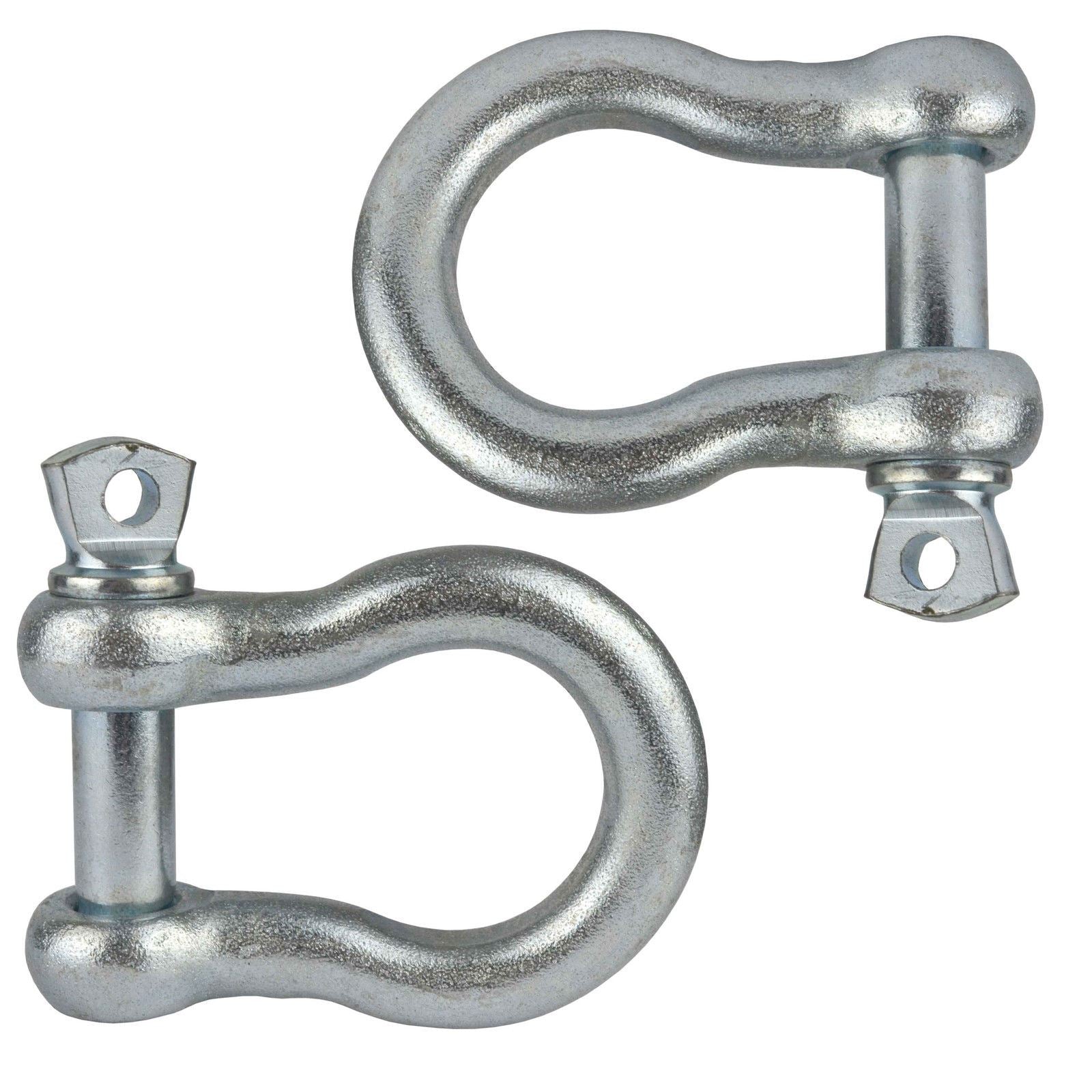 Shackle / Rope Shackle / Ratchet Strap Shackle Galvanised (pair) Tow Rope SM011