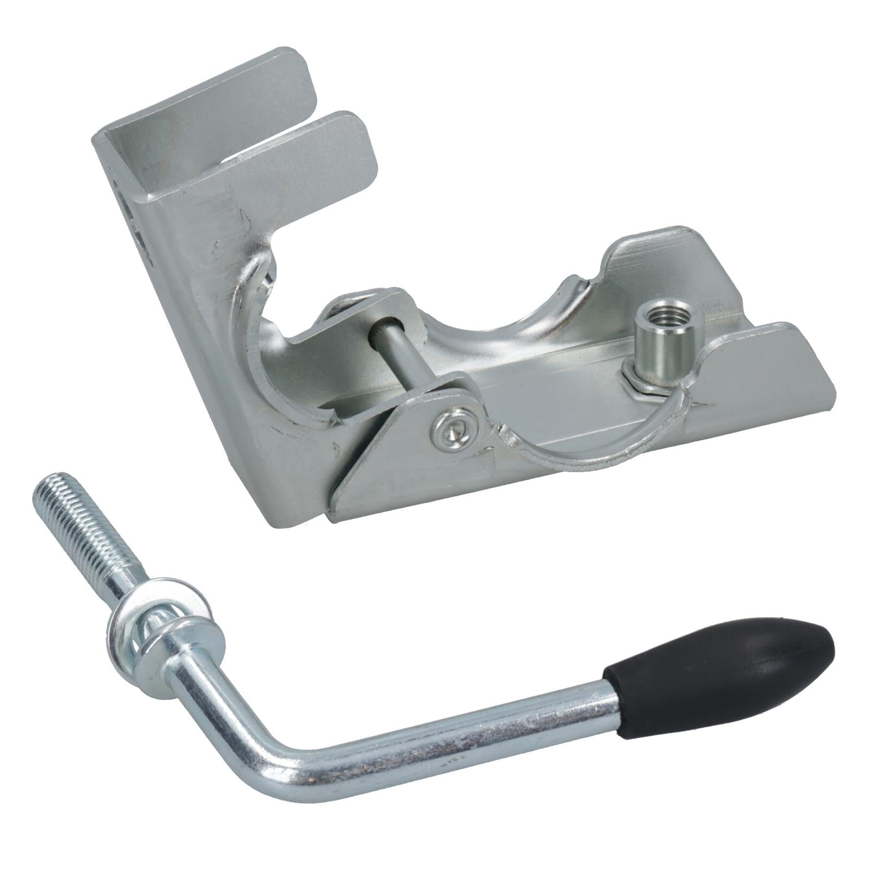 48mm Gepresster Stahl Stützradklemme Stützständer Anhänger Caravan Verzinkt