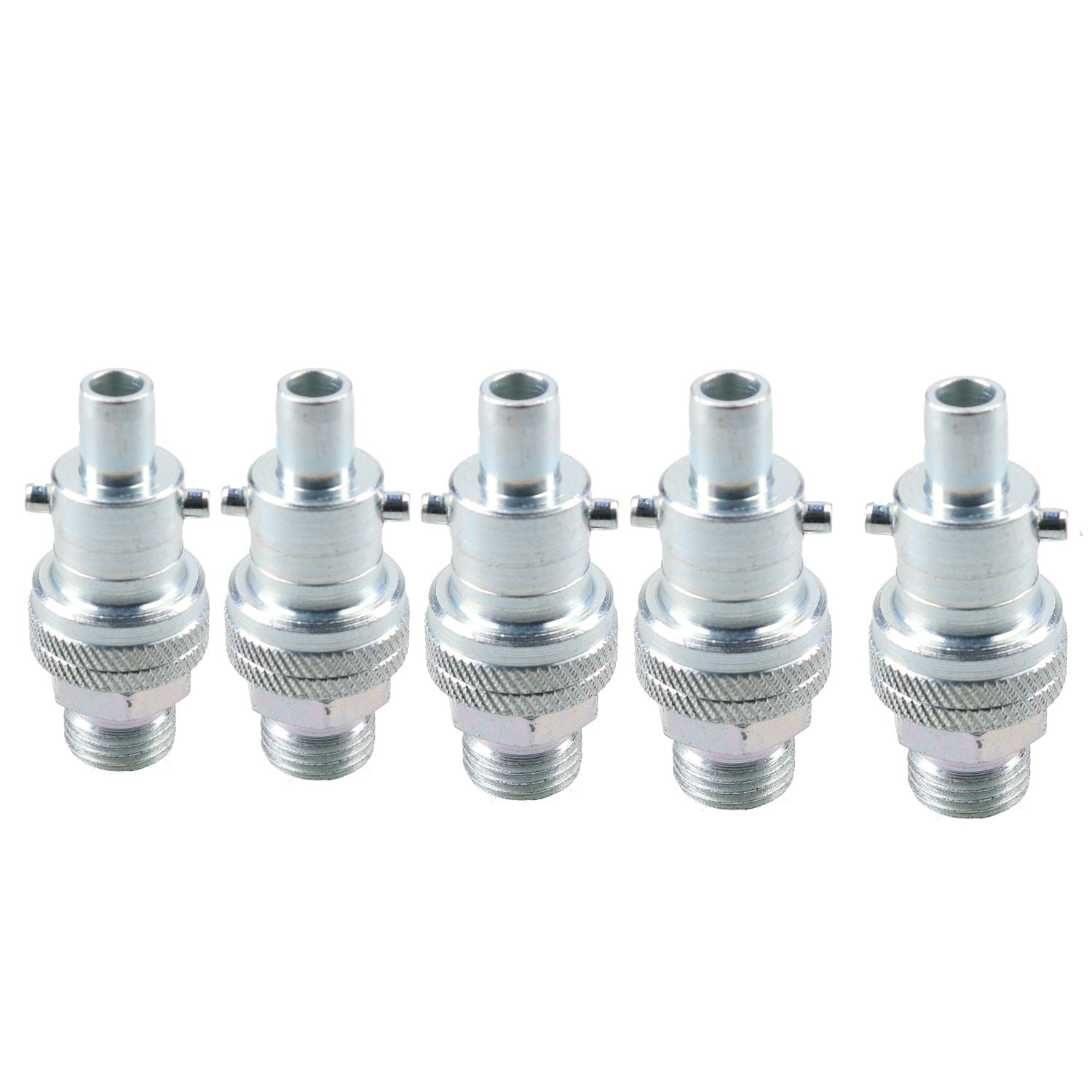 Adaptateur mâle pour raccord d'air instantané PCL, corps pivotant, filetage mâle 1/4" BSP AA5302 x 5