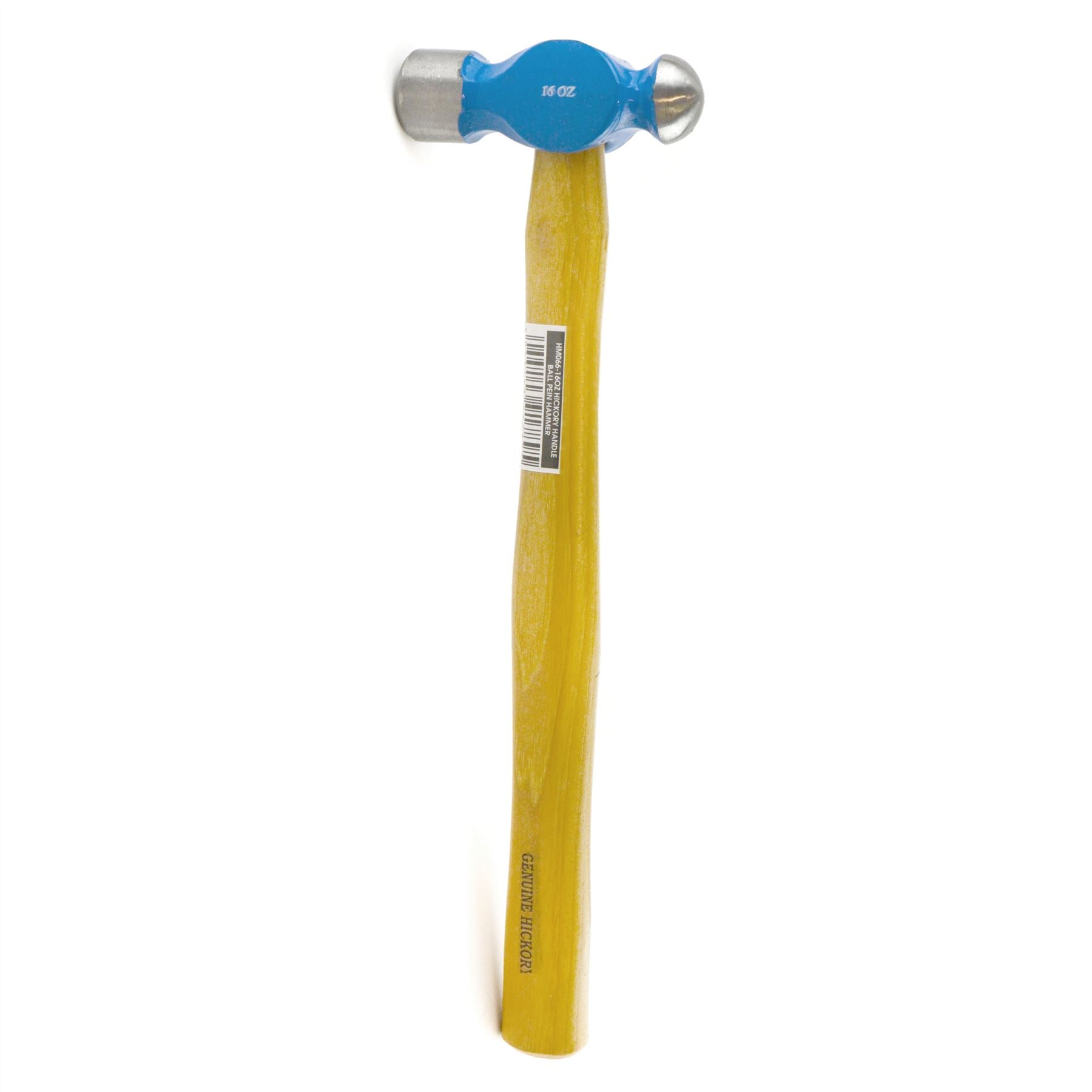 16oz Hickory Ball Pein Hammer Wooden Hickory Handle Shaft Engineers TE910