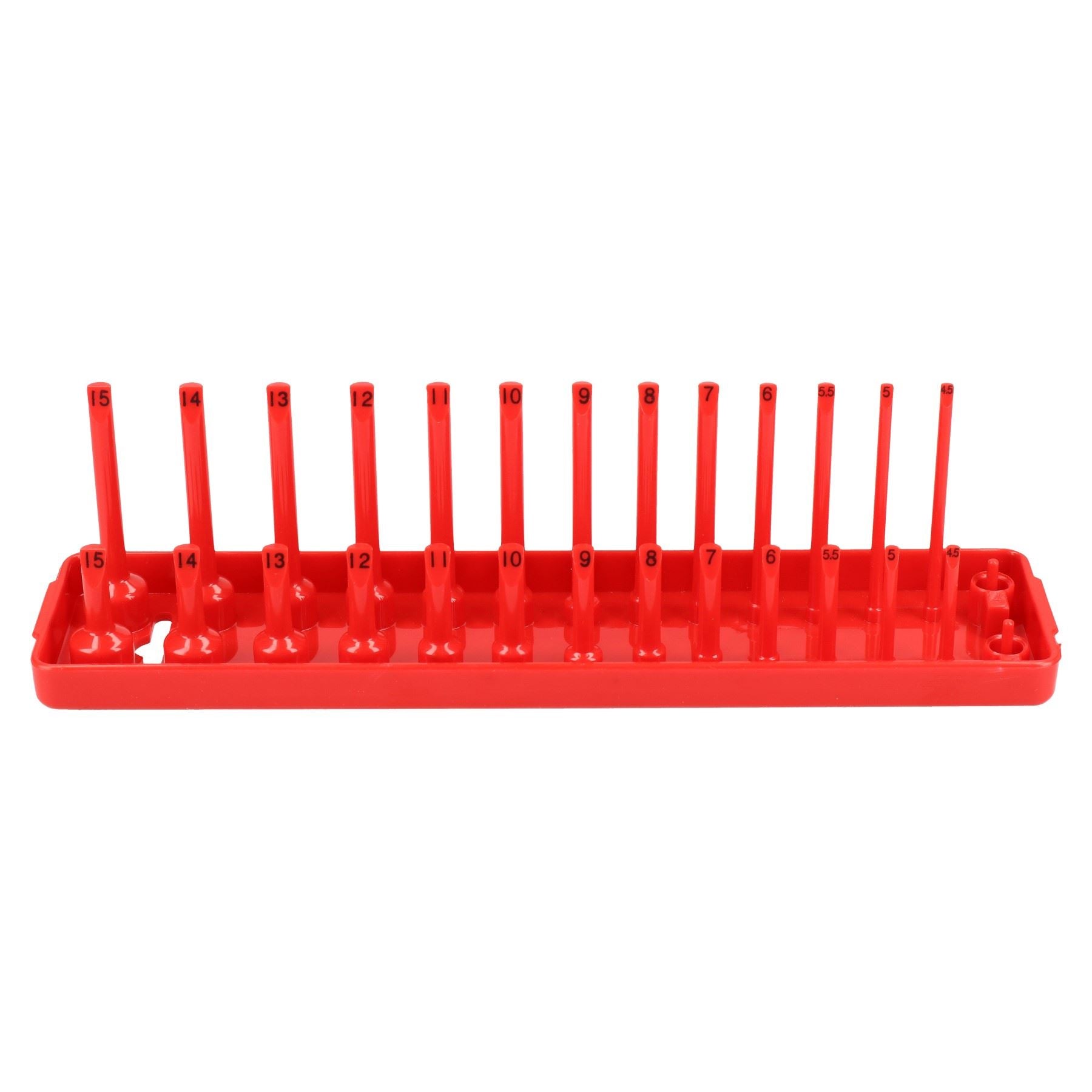 1/4 "3/8" und 1/2 "Antrieb ABS Kunststoff Metrische Steckschlüsselhalter Ablage Flach und Tief
