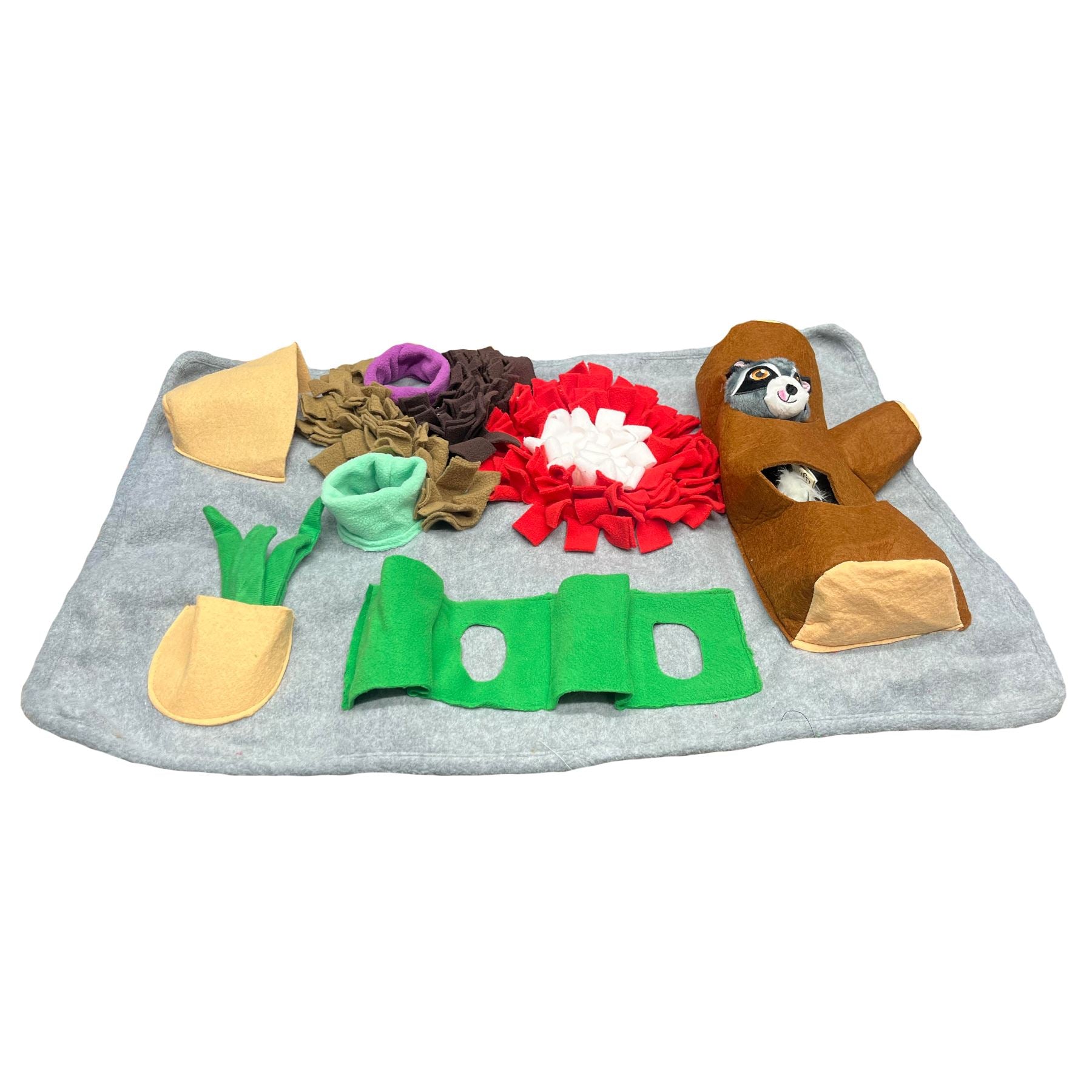 Interaktive Dig It Flauschige Matte mit süßem, intelligentem Hundespielzeug, Leckerli-Finder, Puzzle-Spielzeug, Geschenk
