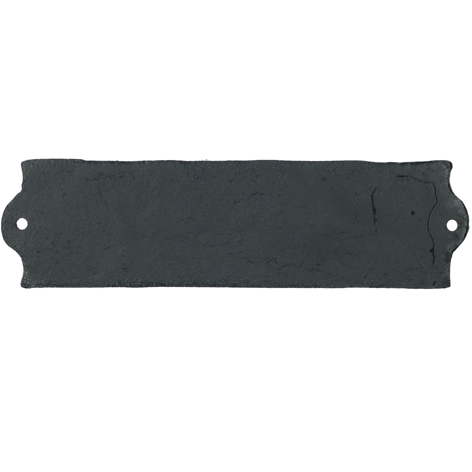 Panneau privé noir en fonte, plaque de porte, mur, maison, portail, jardin, bureau
