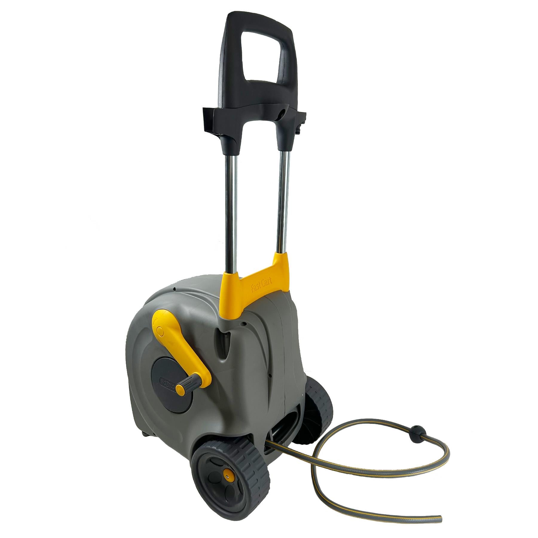 Hozelock Wheeled Fast Cart Hose Reel Garden Watering Anti Kink Hose 40 Metres