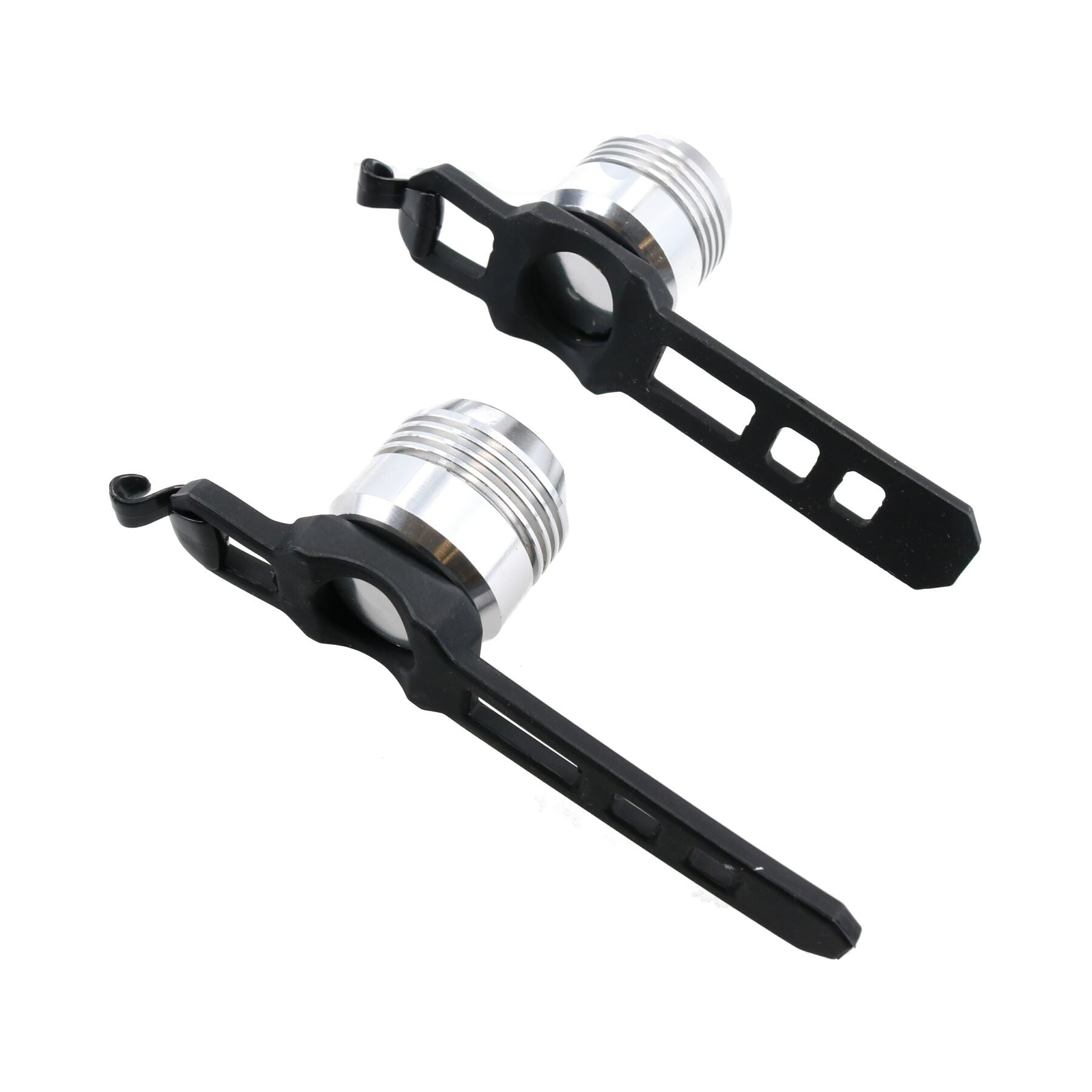Bright Spot LED-Licht für Fahrrad, Pendler, hell, vorne und hinten, leicht zu montieren, Gehäuse aus Legierung