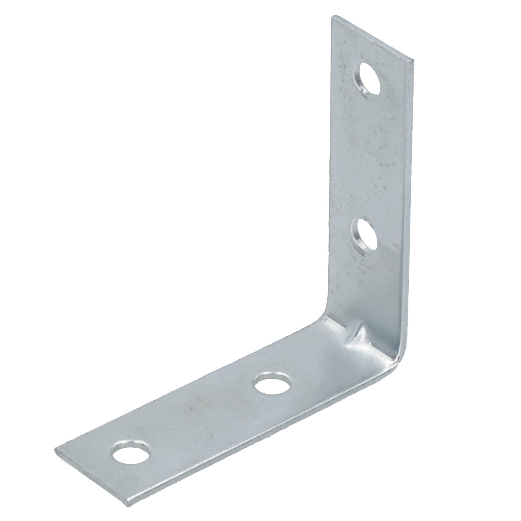 50mm (2in) Corner Brace Bracket Set L Shaped Mending Reinforcing Plate
