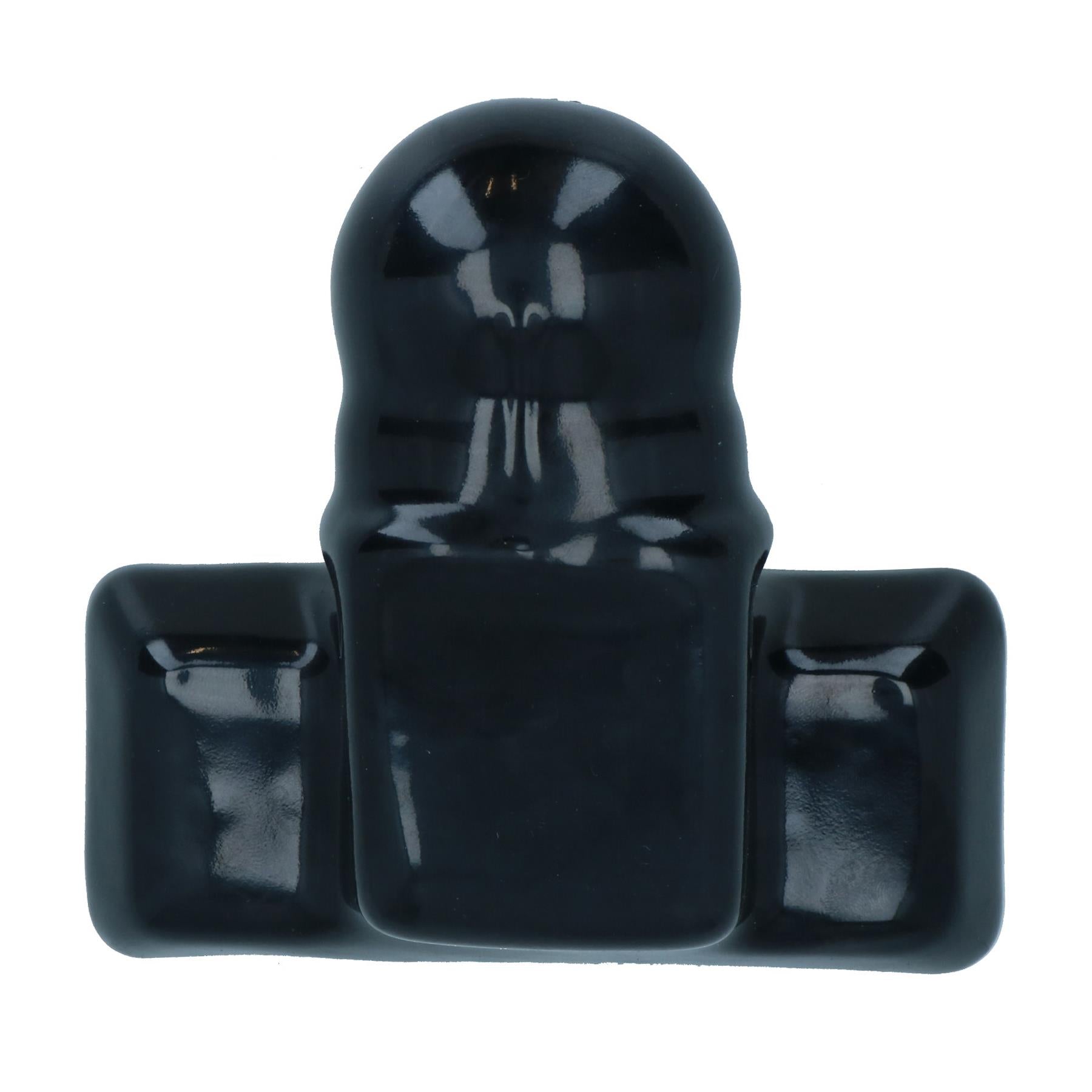50mm Standard Anhängerkupplung Anhängerkupplung Kugel Gummischutz Abdeckung Kappe Boot Schwarz PVC