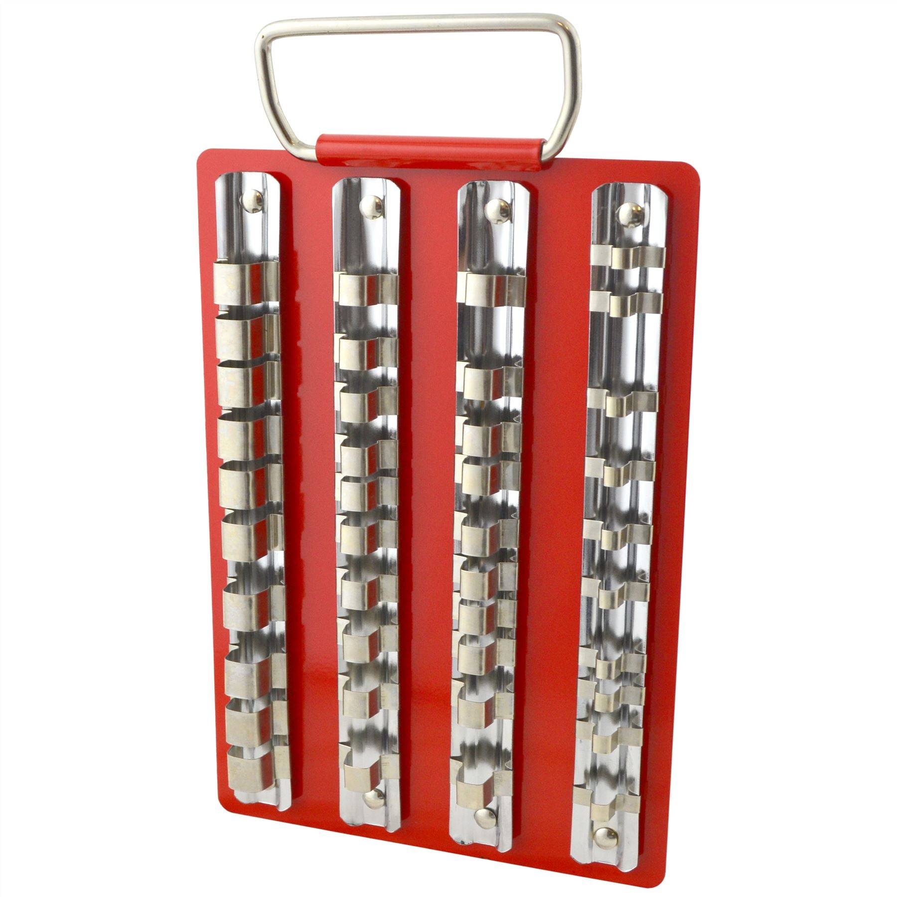 Support de douilles / Plateau / Rack / Rail de rangement 1/4" 3/8" et 1/2" 40 pièces AN028