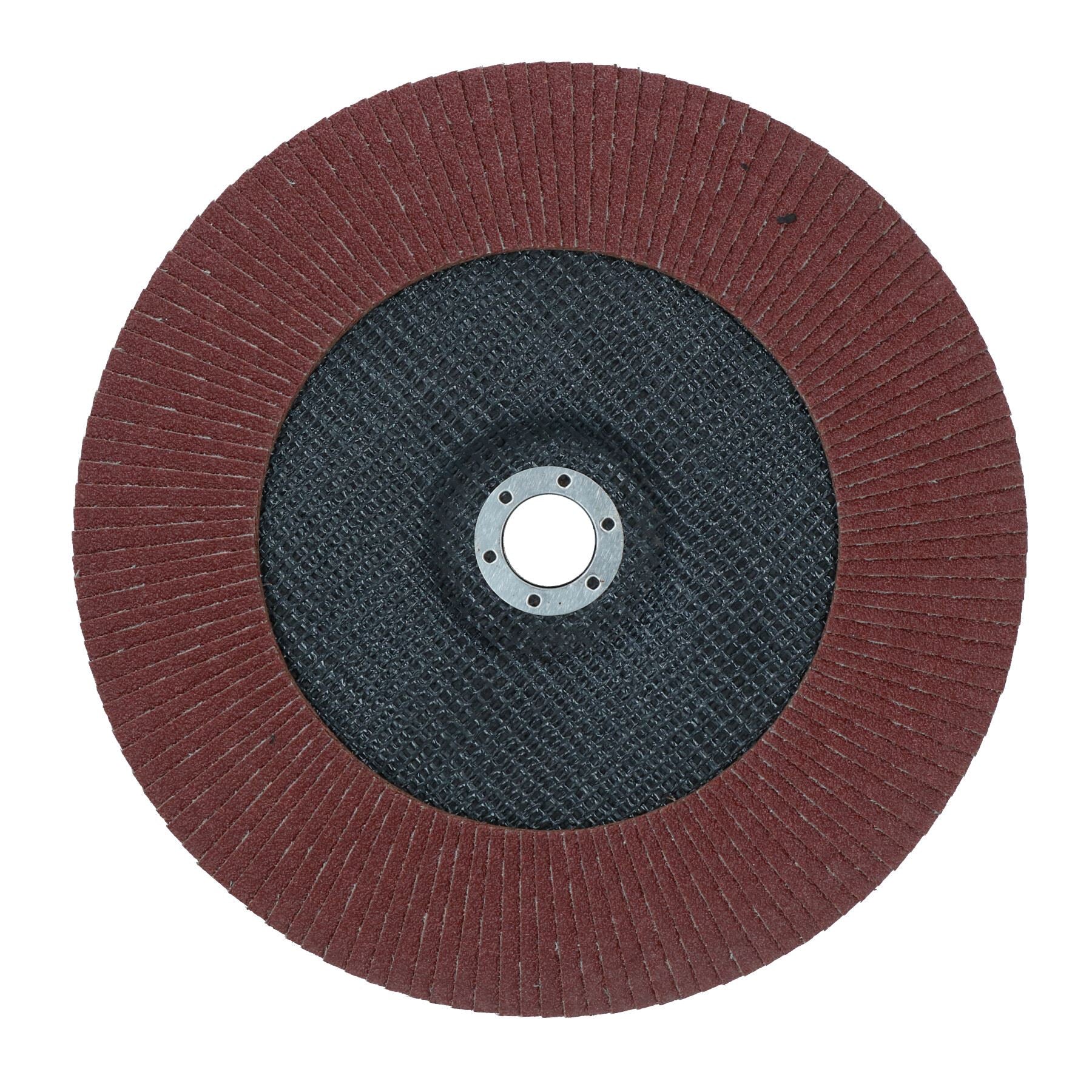Fächerscheiben mit 80er-Körnung, zum Schleifen und Entrosten für 9" (230 mm) Schleifmaschinen