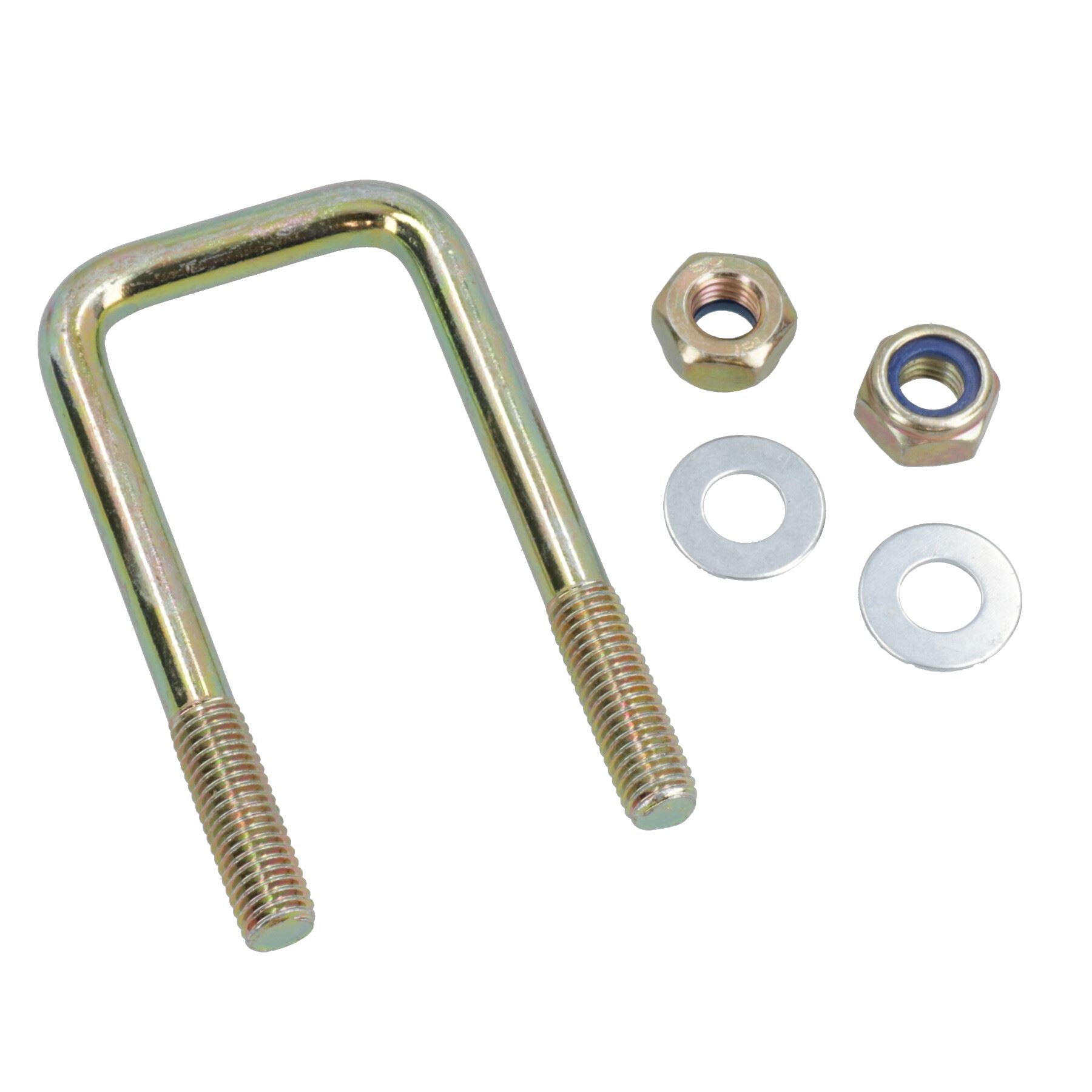 8er-Pack M10 40 mm x 88 mm U-Bolzen N-Bolzen mit Platten und Muttern HOCHZUG