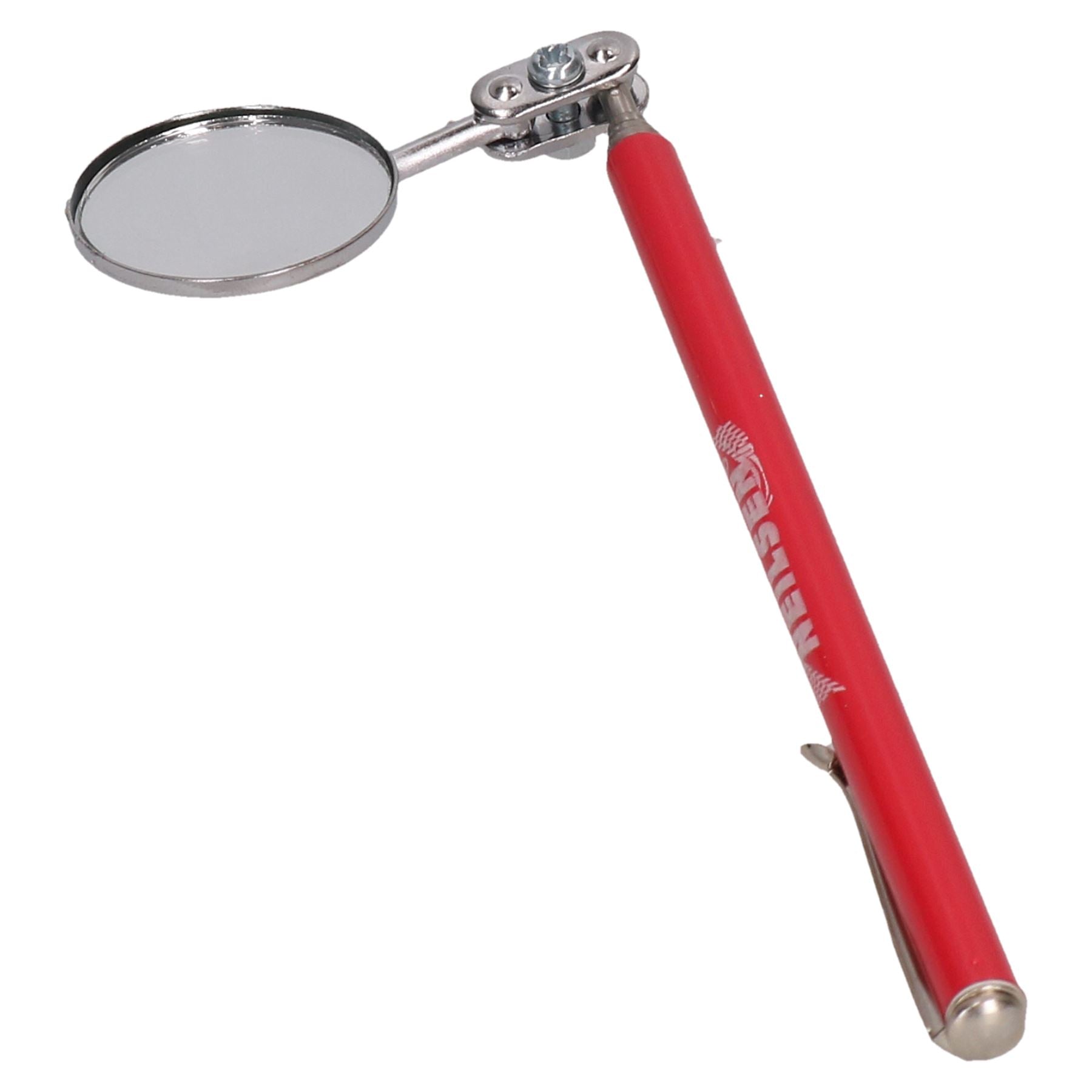 Kit de 2 miroirs télescopiques extensibles d'inspection circulaires ronds de 30 mm + 50 mm