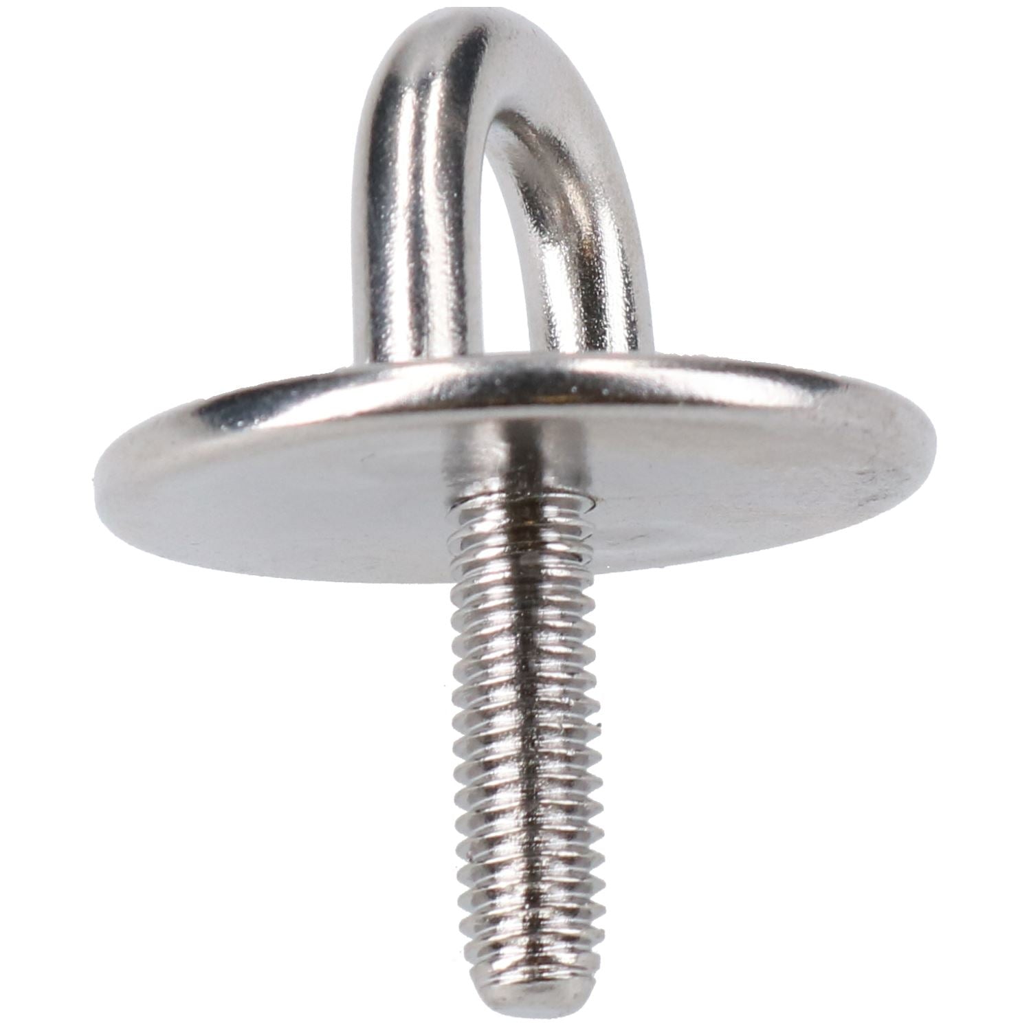 Round Pad Eye Tie Down Anchor Ring Stainless Steel M6 Thread