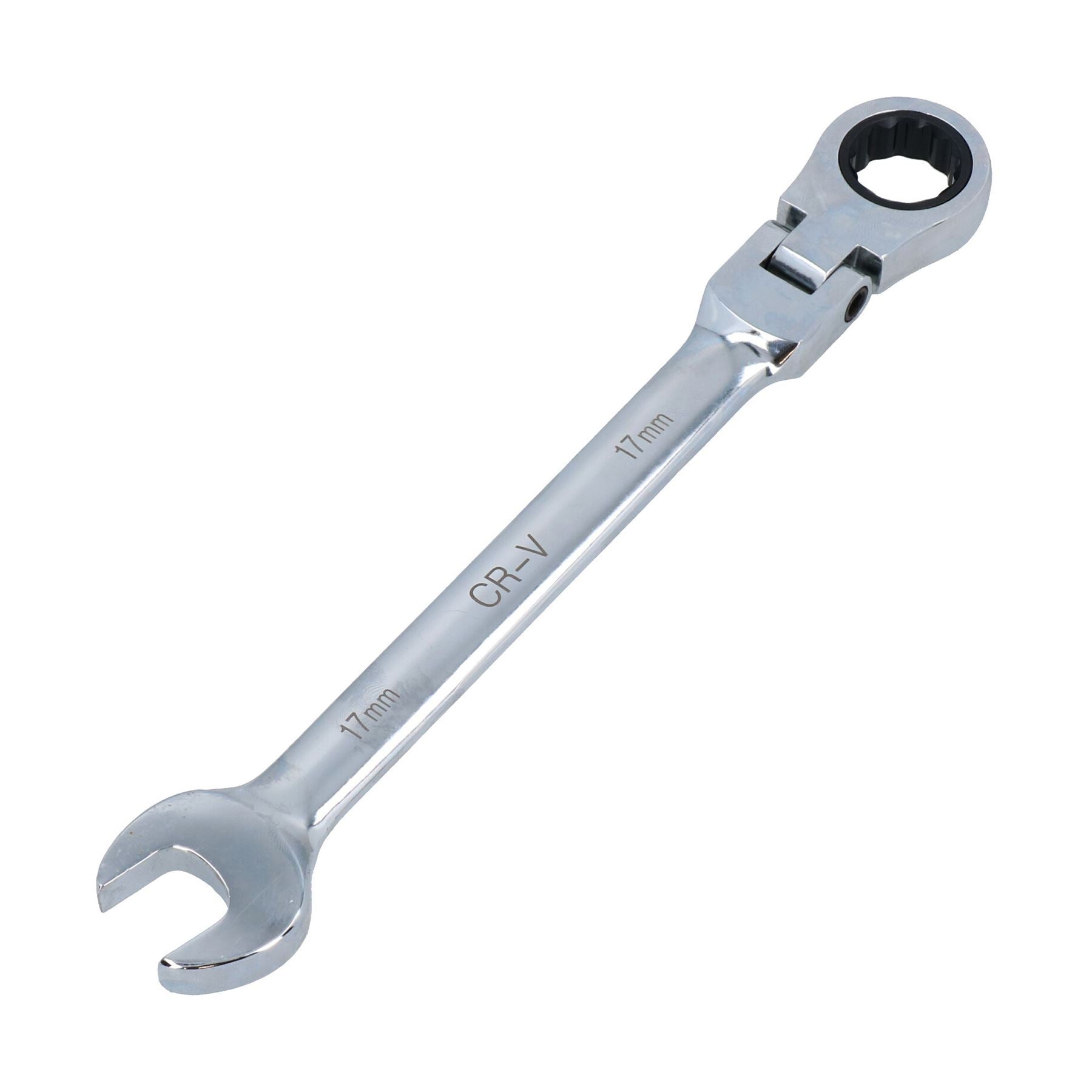 Jeu de 6 clés à cliquet à tête flexible professionnelles 8 mm - 17 mm