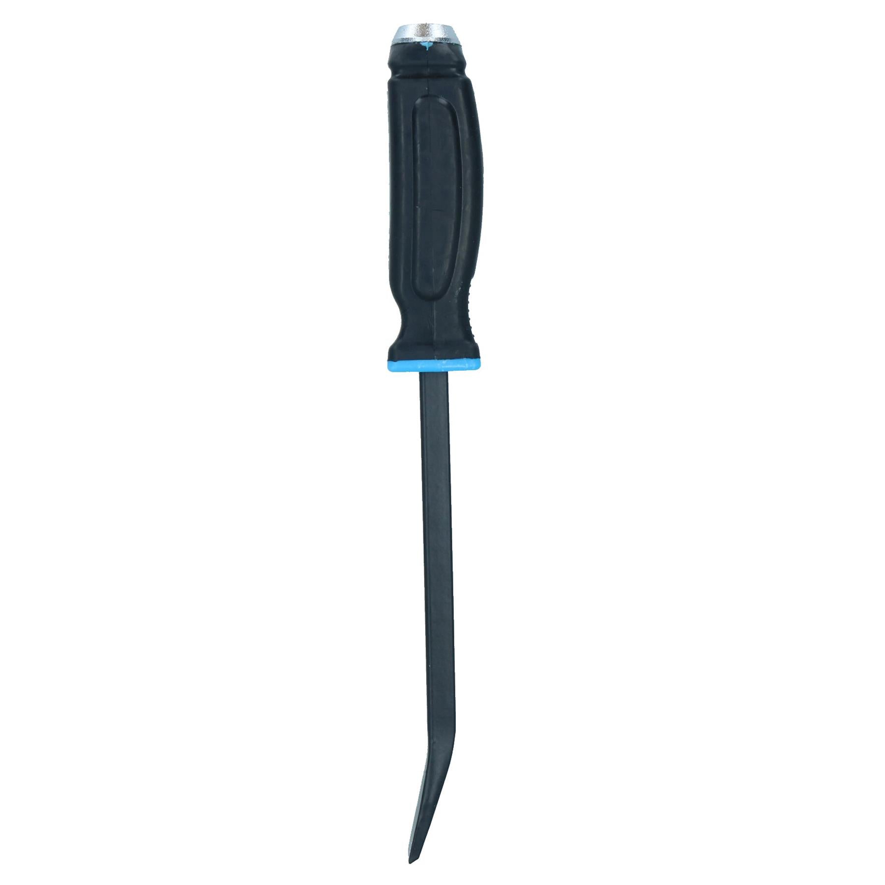 12 Inch Fully Hardened Square Pry Wrecking Bar with Angled Head Fully Hardened
