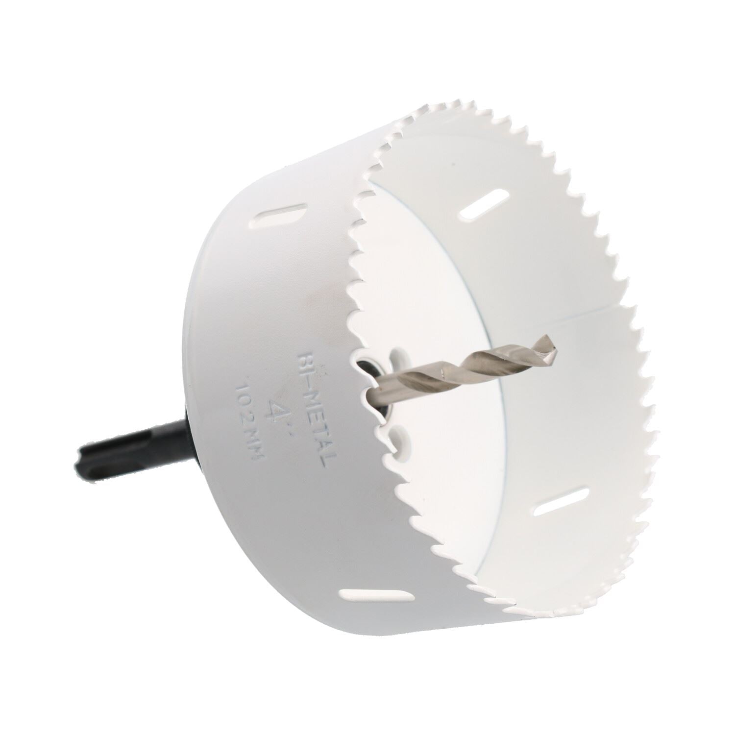 SDS-Plus-Dorndornaufsatz, komplett mit HSS-Lochsäge, 32 mm – 152 mm