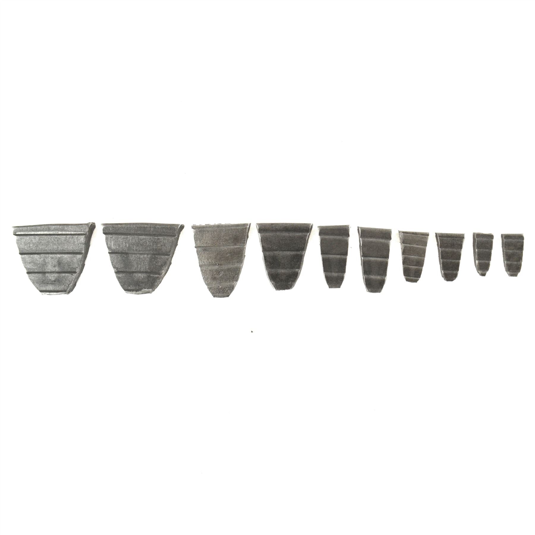 10-teiliges Hammerkeil-Set, Griffschlitz, Augenreparaturkopf, Griffe, Hammer TE837
