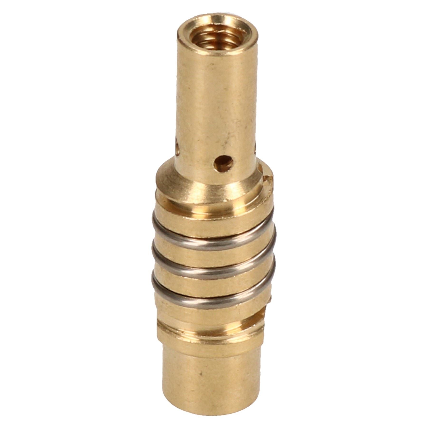 Adaptateur de pointe de torche de soudage Mig, filetage à droite et support de carénage à ressort MB15