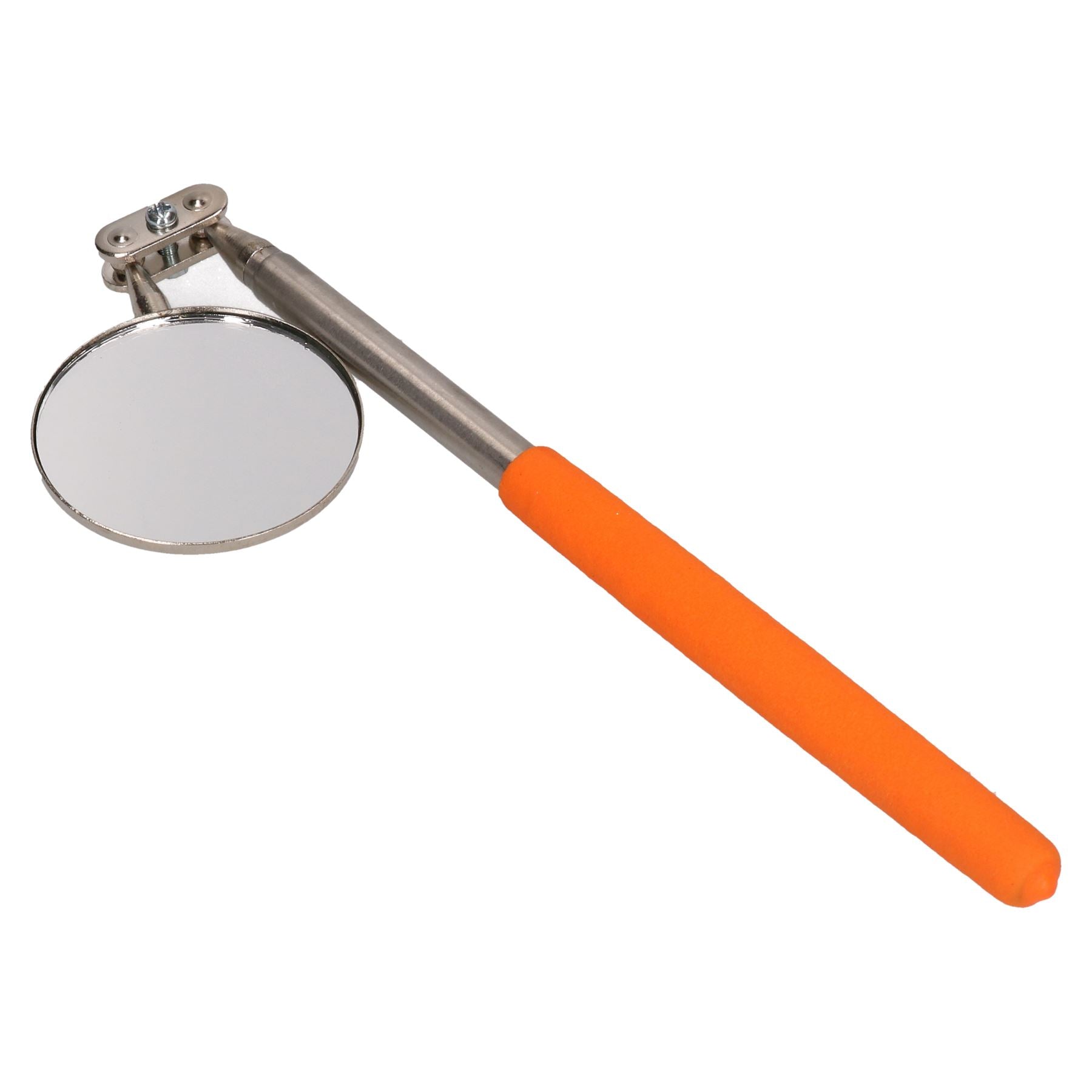 Kit de 2 miroirs télescopiques extensibles d'inspection circulaires ronds de 30 mm + 50 mm