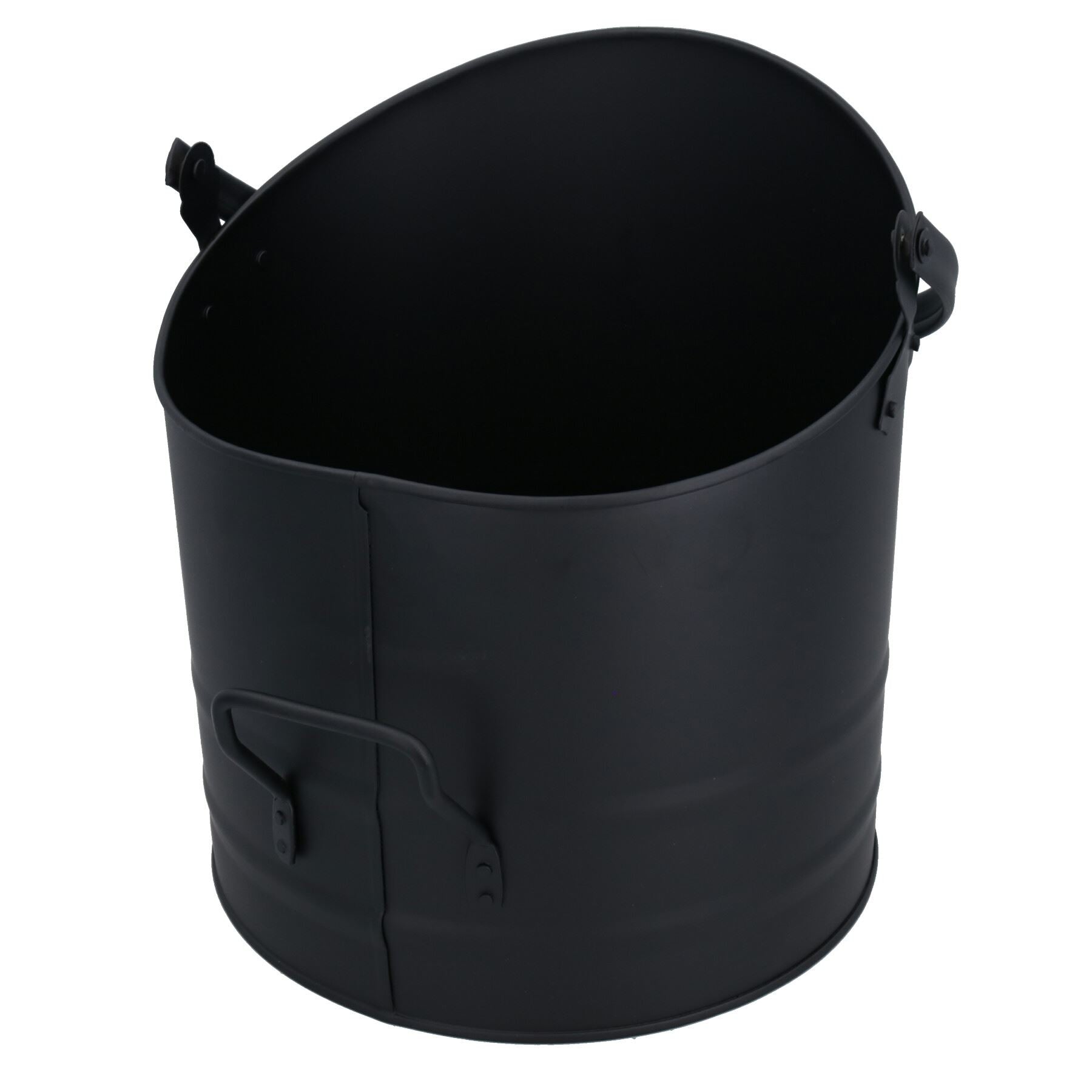 Eclipse Style Black Coal Log Burner Scuttle Bucket Wide Mouth Fire Fireplace