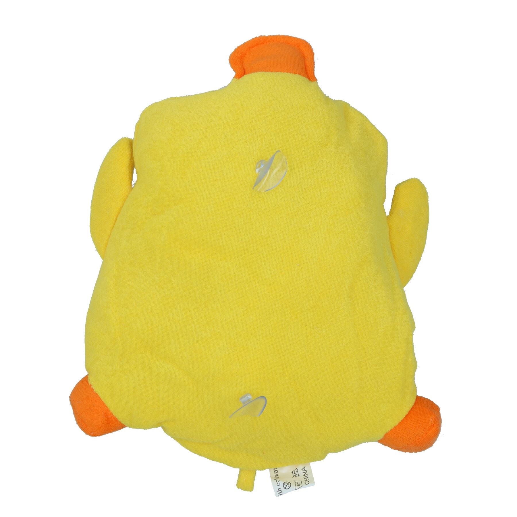 Yellow Duck Design Bath Pillow Cushion With Suction Pads Head / Neck Rest