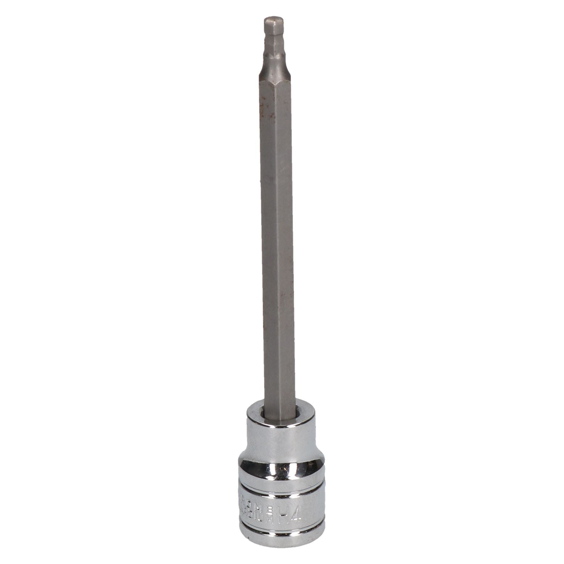 4 mm 3/8 Zoll Antrieb langer Kugelkopf Innensechskantschlüssel-Steckschlüsseleinsatz 85 mm Tiefe Reichweite CR-V