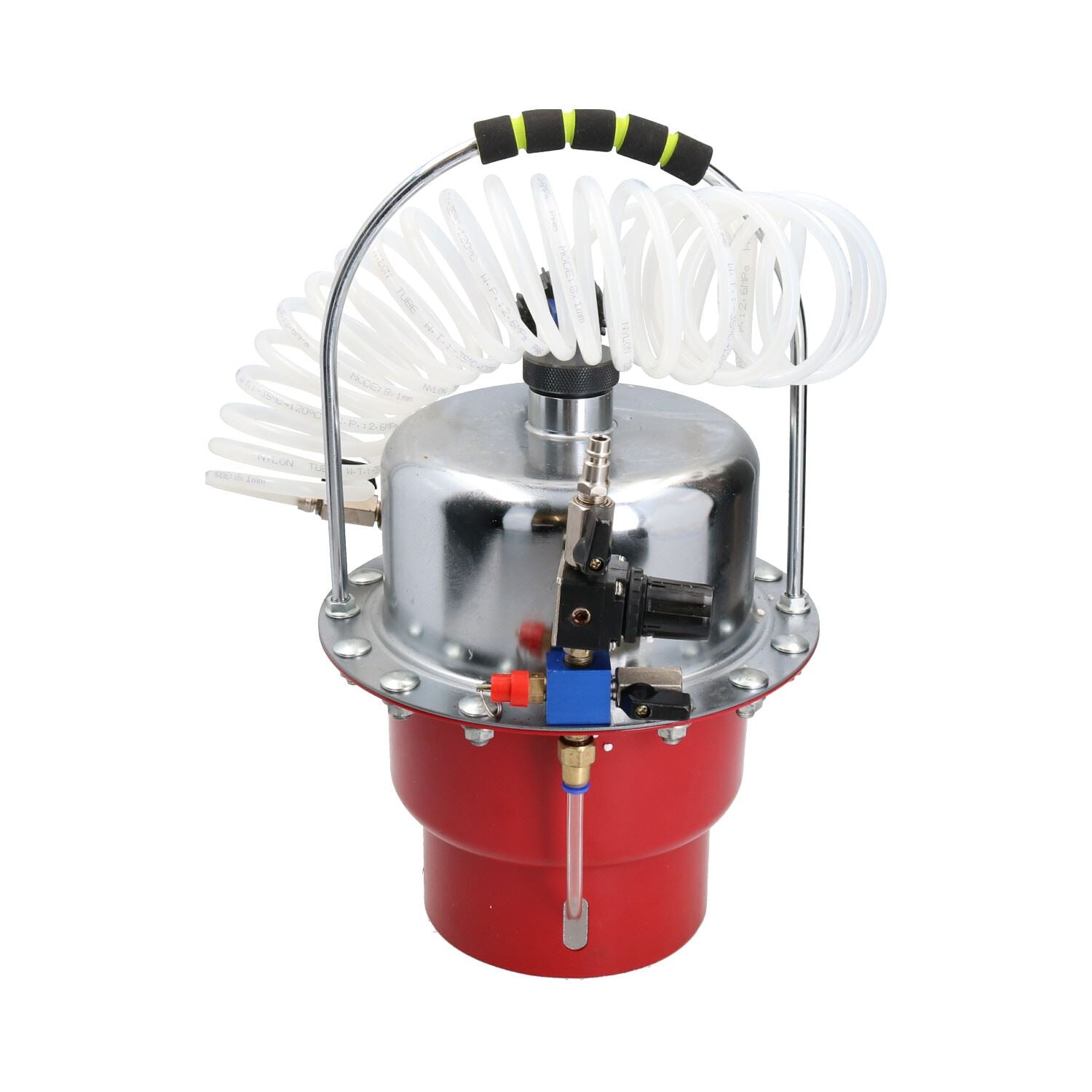 Pneumatische Luft Tragbare Druck Bremse + Kupplung Entlüfter Entlüftungs Kit + Adapter