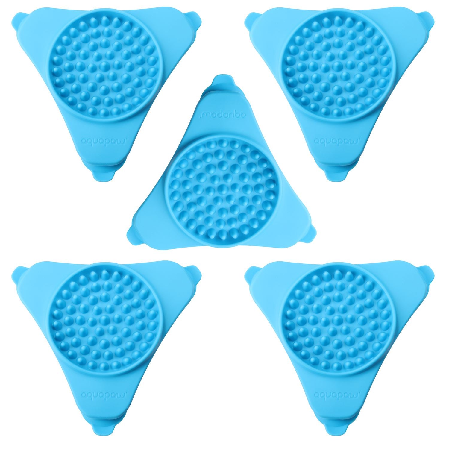5er-Pack Slow Treater Hundefütterungs-Dispensiermatte Leckspielzeug zum Baden