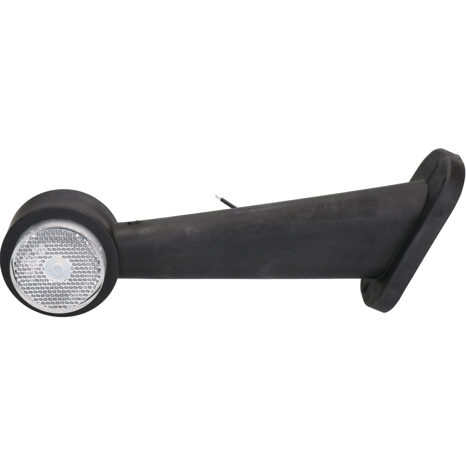 Feu de gabarit avant gauche à LED pour remorque, lampe blanche avec base en caoutchouc 12 V 24 V