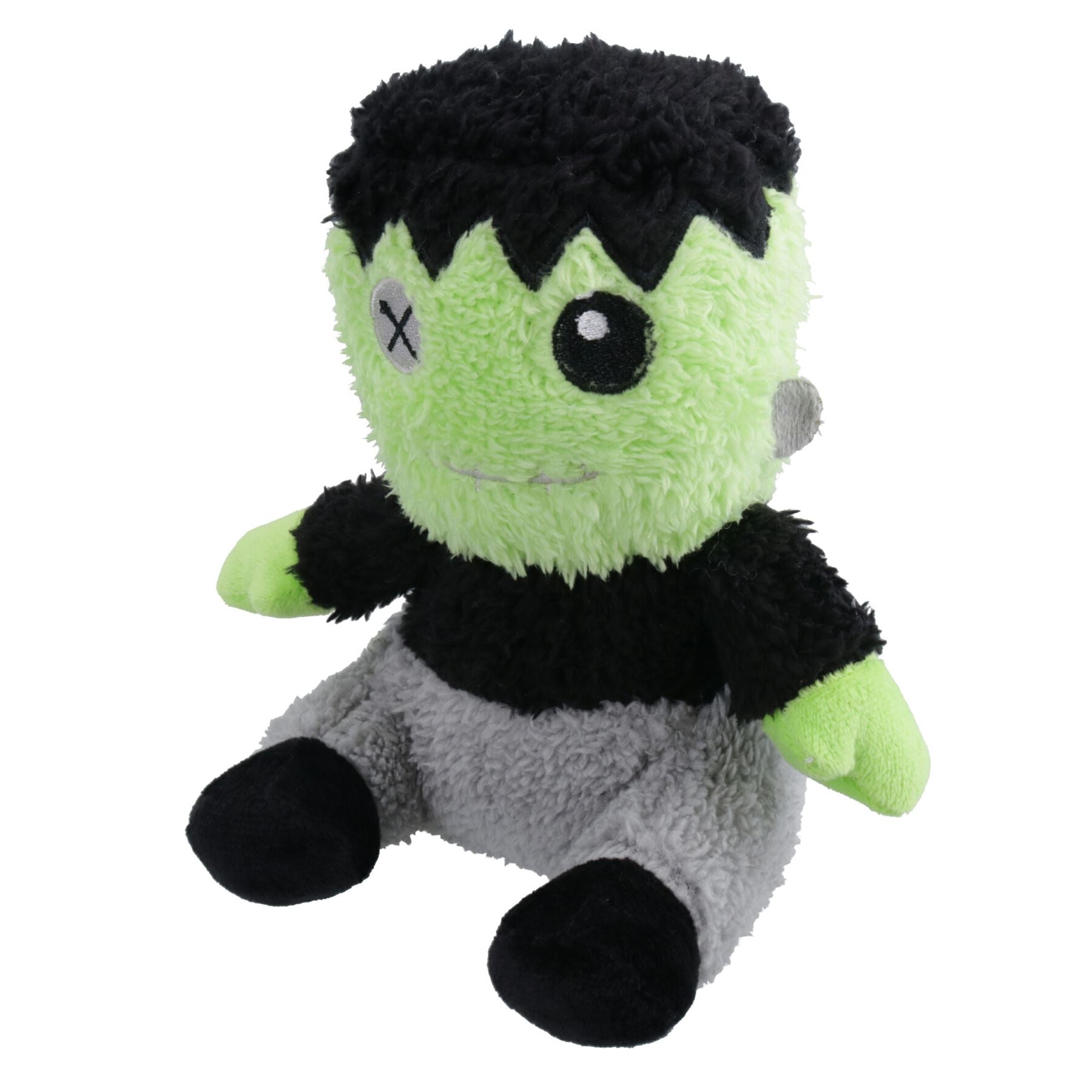 Jouet en peluche couineur pour chien et chiot, petit cadeau d'Halloween, jouet de jeu Frankenstein réconfortant
